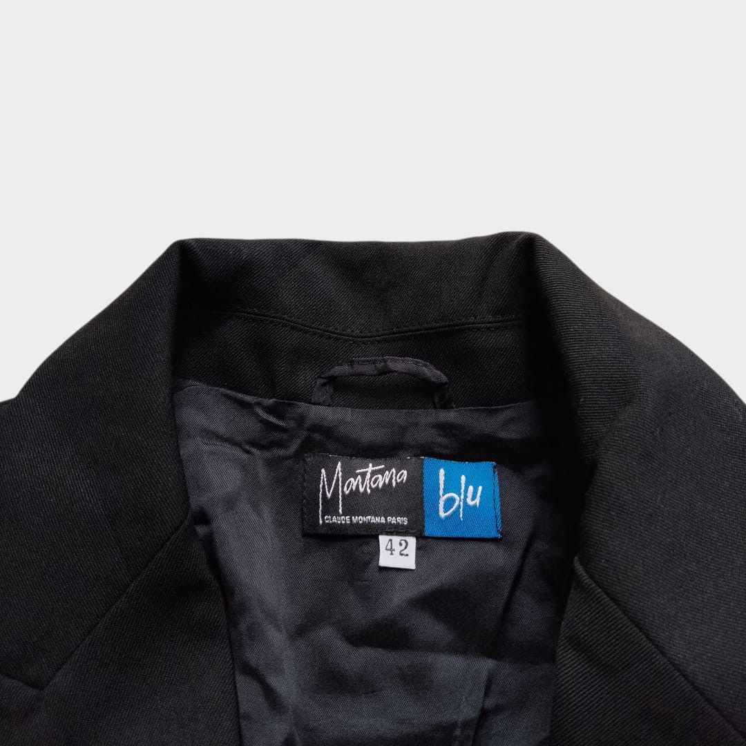 Claude Montana Montana Blu by claude Montana double zip blazers Size M / US 6-8 / IT 42-44 - 5 Thumbnail