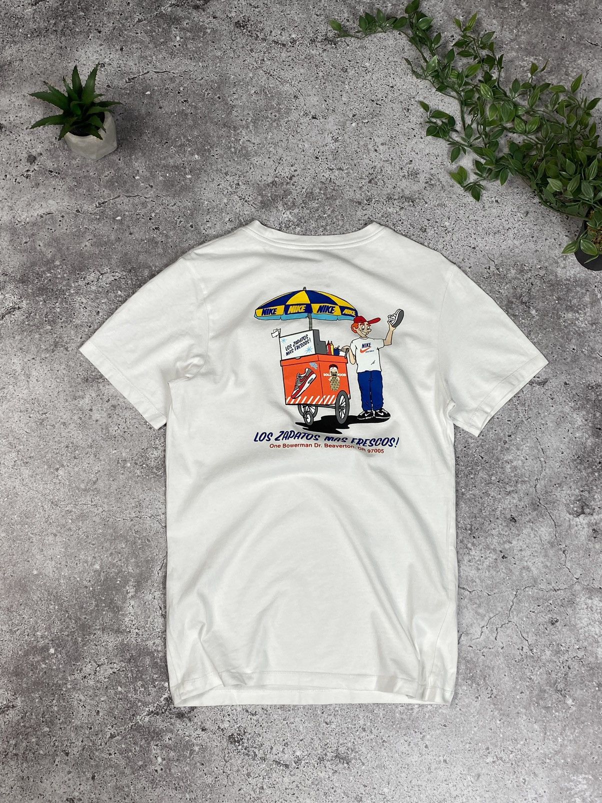 Nike Nike T-Shirt Street Food Size US S / EU 44-46 / 1 - 1 Thumbnail