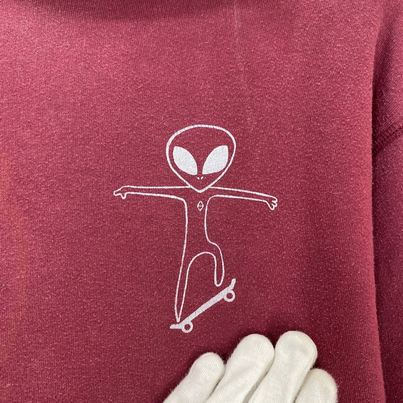 Japanese Brand ALIEN SKATEBOARDING by BROWNY Hoodie Pullover #2238/22 Size US S / EU 44-46 / 1 - 3 Thumbnail