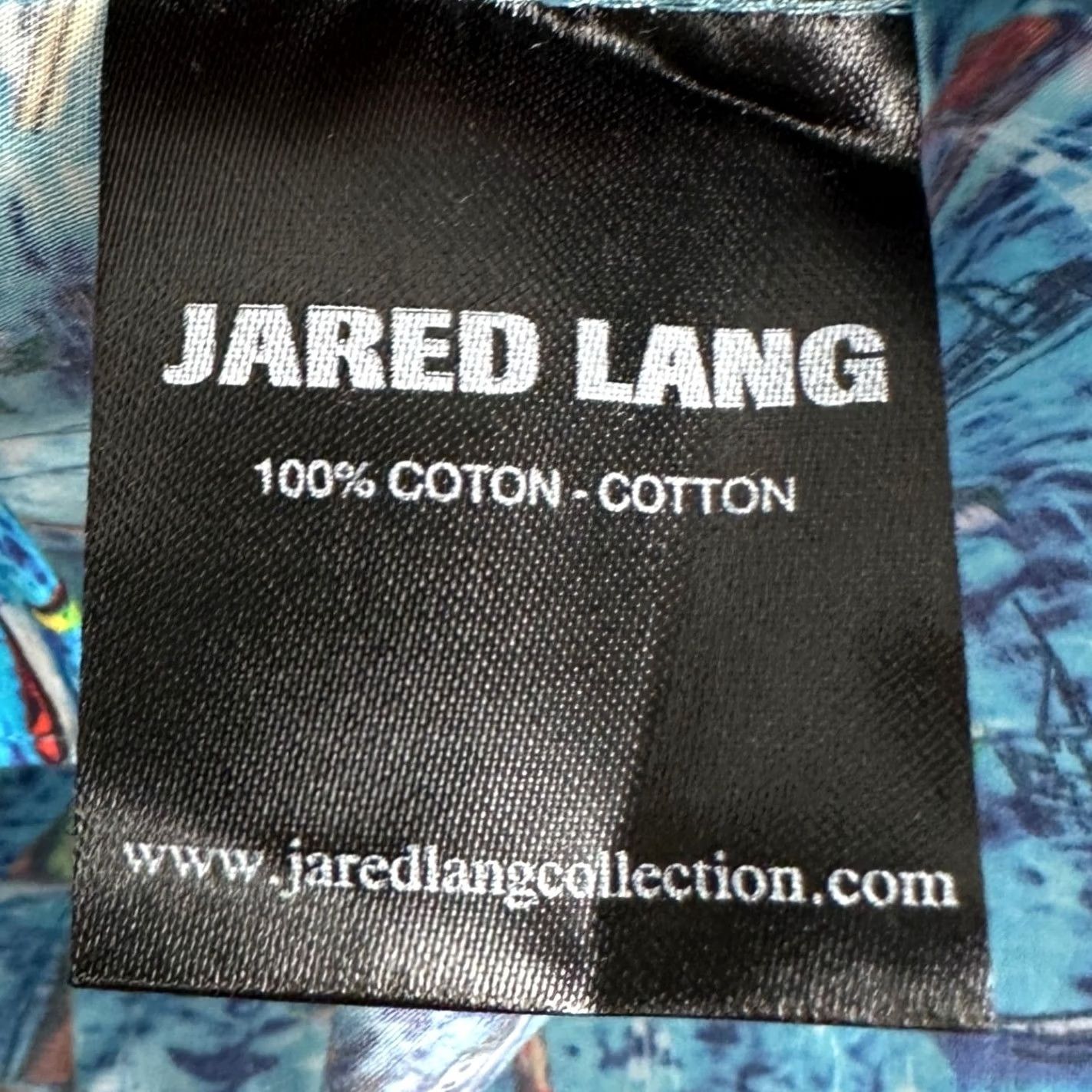 Jared Lang Jared Lang Shirt Mens 2XL Blue Sailboat Print Button Up Long Sleeve Casual EUC Size US XXL / EU 58 / 5 - 4 Thumbnail