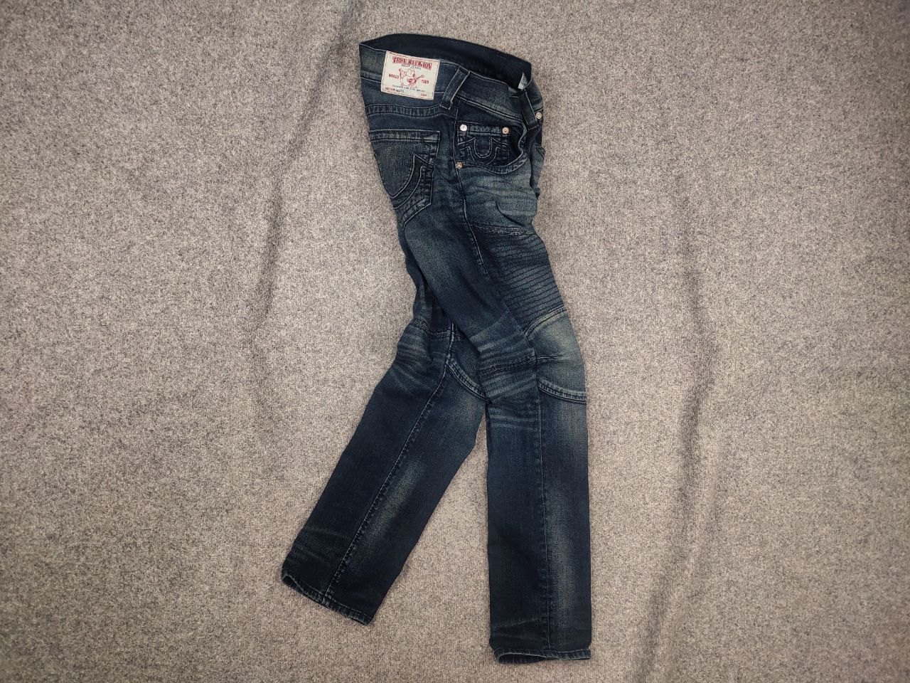 True Religion True Religion moto jeans Faded denim Logo Vintage LGB Y2K Size US 32 / EU 48 - 2 Thumbnail