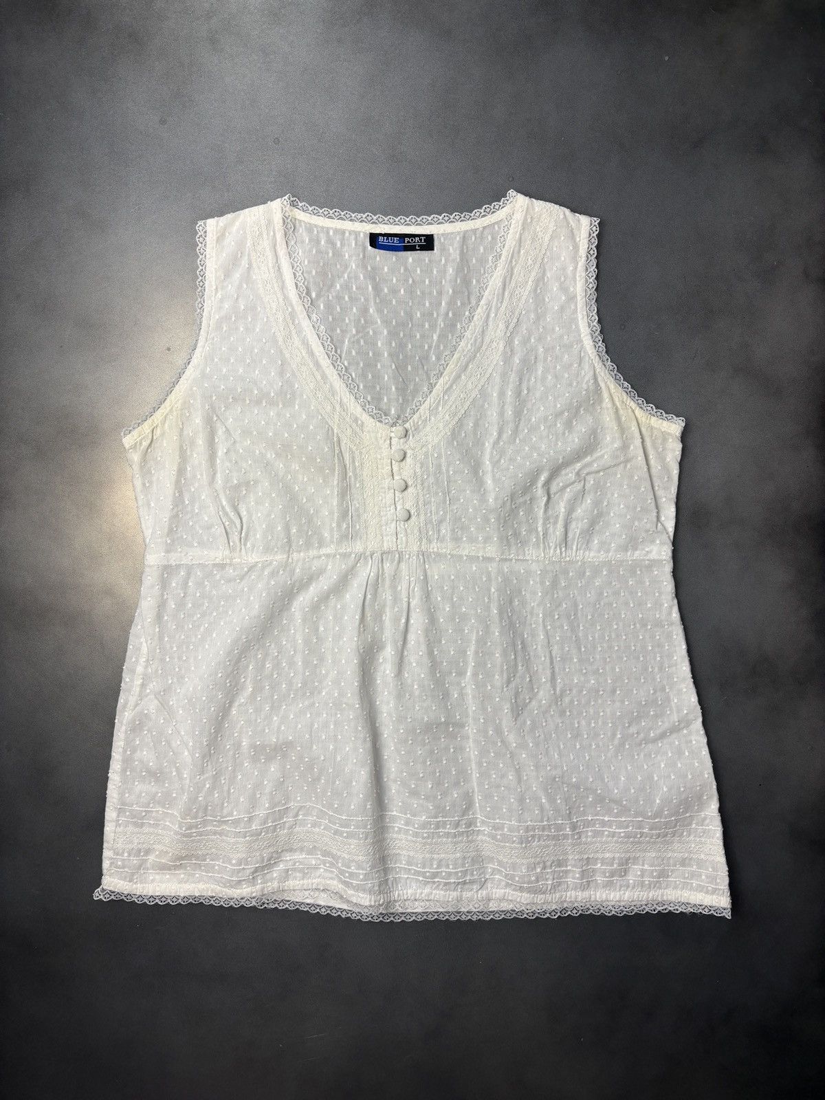 Vintage Y2K Vintage Slip Dress Negligée Babydoll Nightgown Chemise Size L / US 10 / IT 46 - 2 Thumbnail