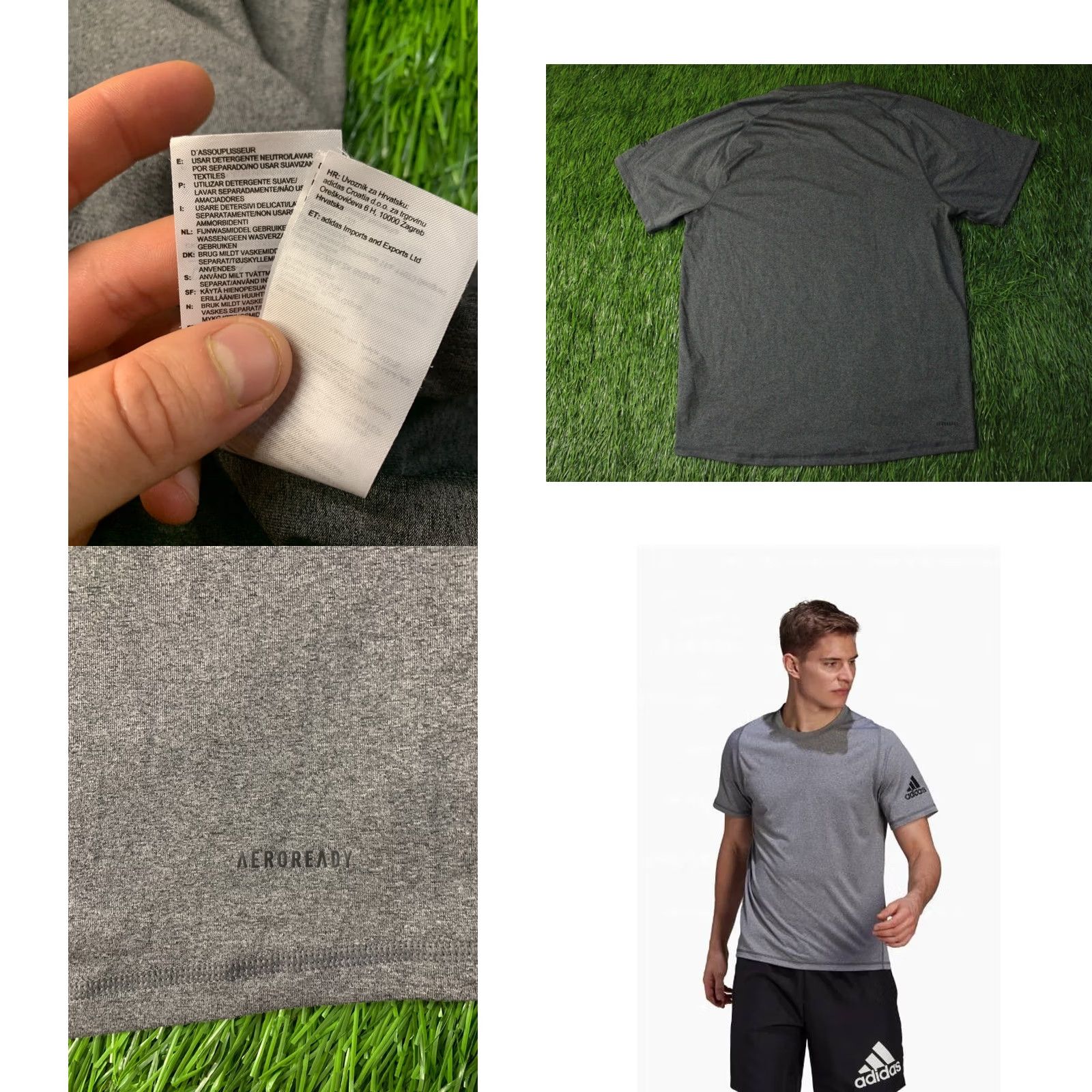 Adidas ADIDAS PERFORMANCE T-Shirt Men XS? Size US M / EU 48-50 / 2 - 8 Thumbnail
