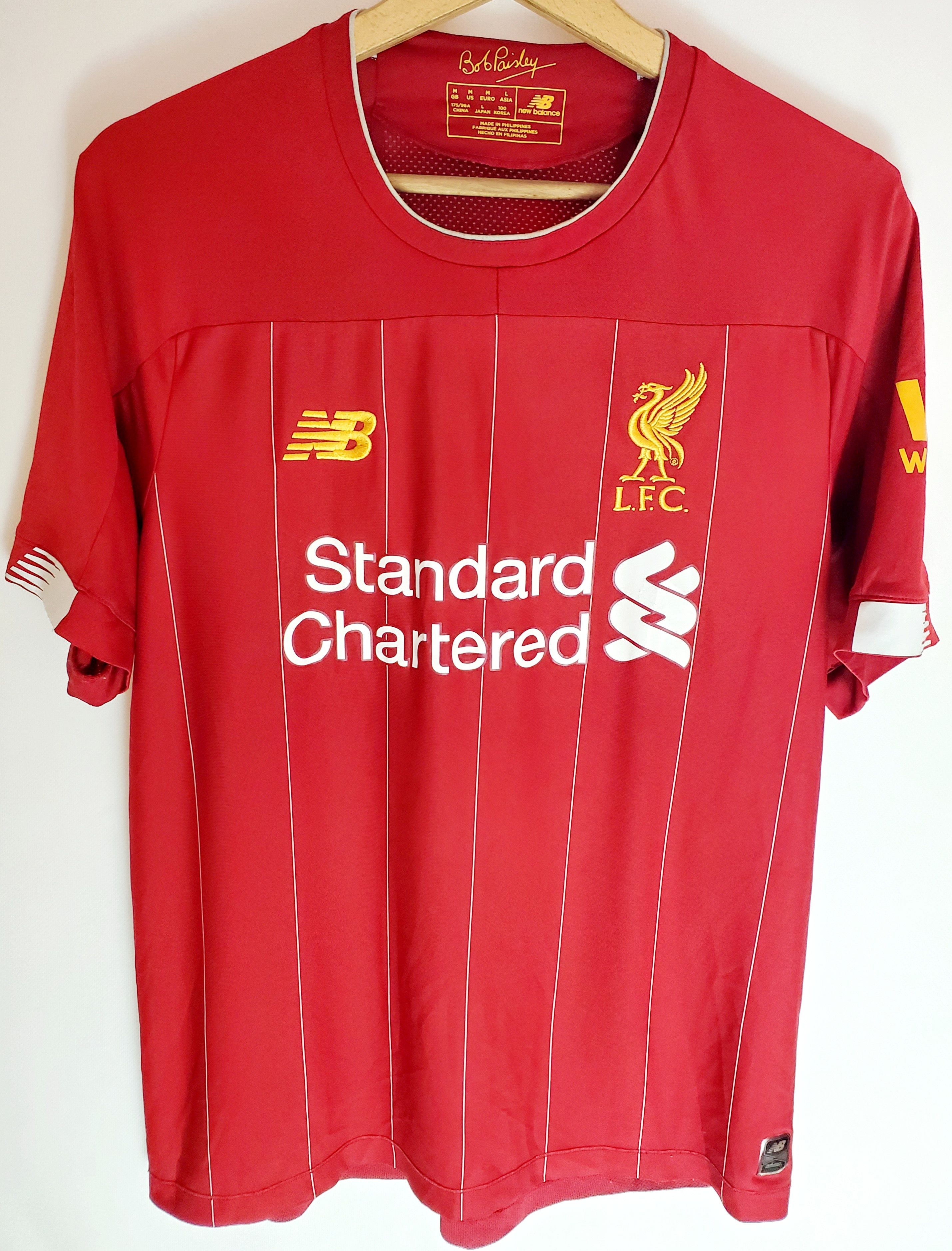 New Balance LIVERPOOL 2019/2020 HOME FOOTBALL NEW BALANCE JERSEY SIZE M Size US L / EU 52-54 / 3 - 1 Thumbnail