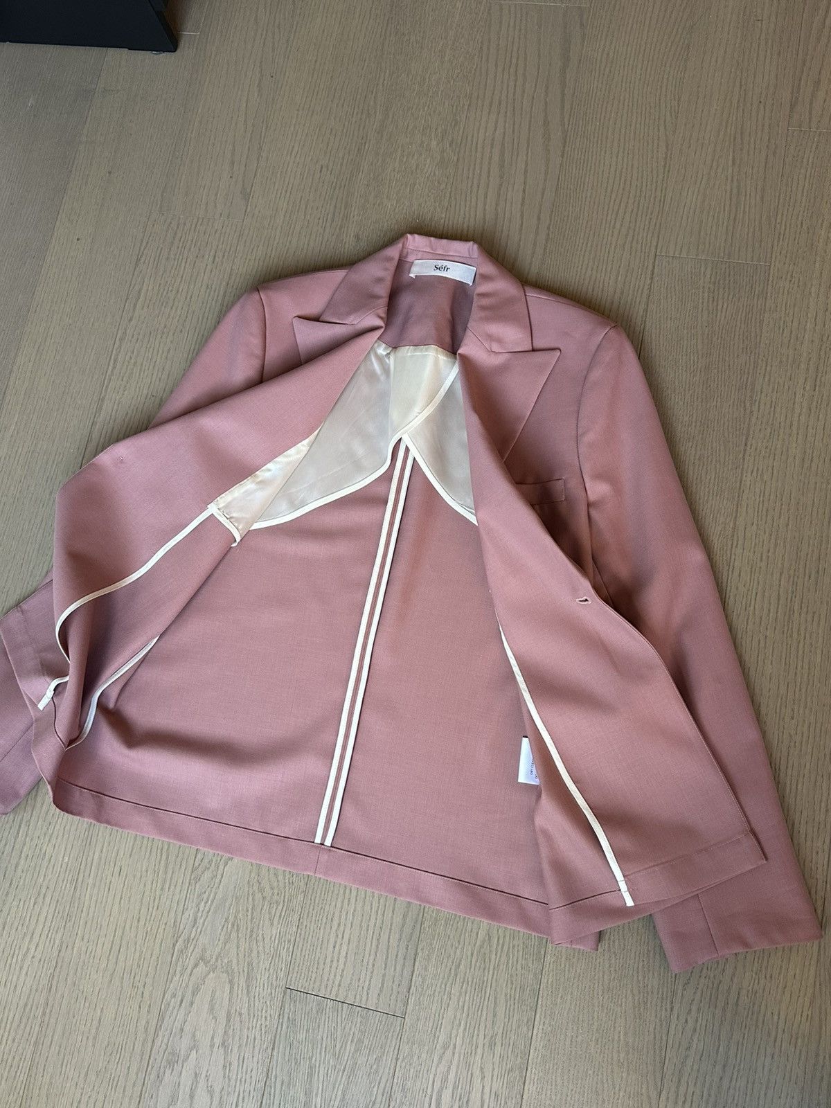 Sefr SSENSE Exclusive Pink Power Blazer Size US M / EU 48-50 / 2 - 3 Thumbnail