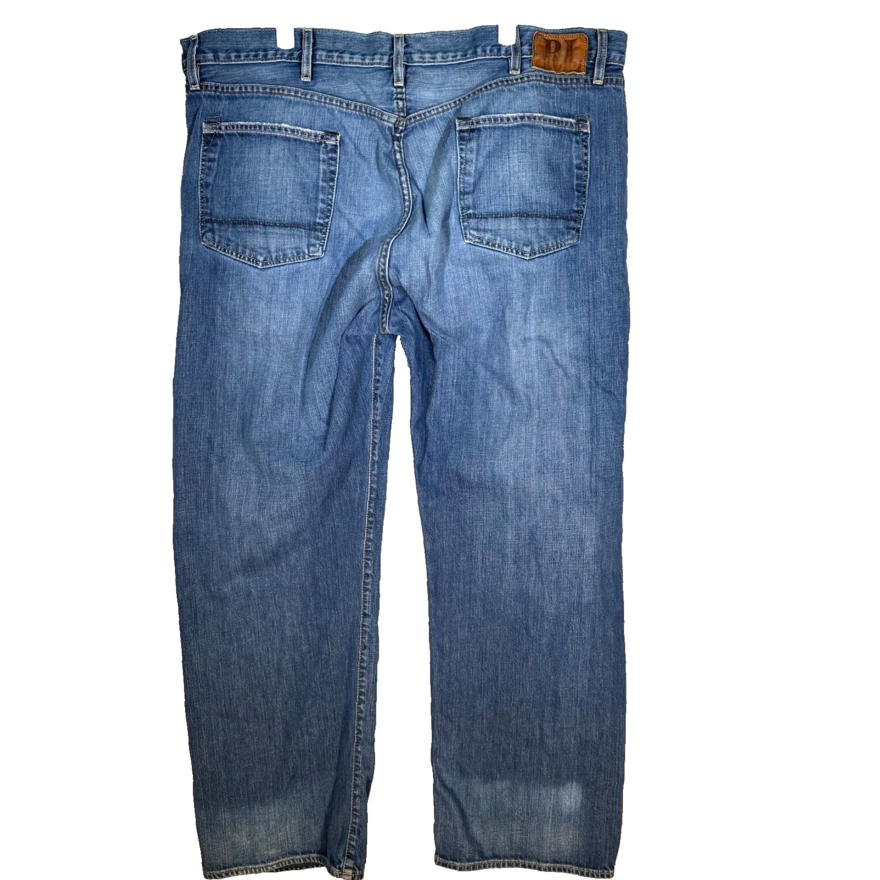 Ralph Lauren Ralph Lauren Jeans Men 42 X 32 Blue Denim 5-Pocket Straight Relaxed Fit Jeans Size US 42 / EU 58 - 2 Thumbnail