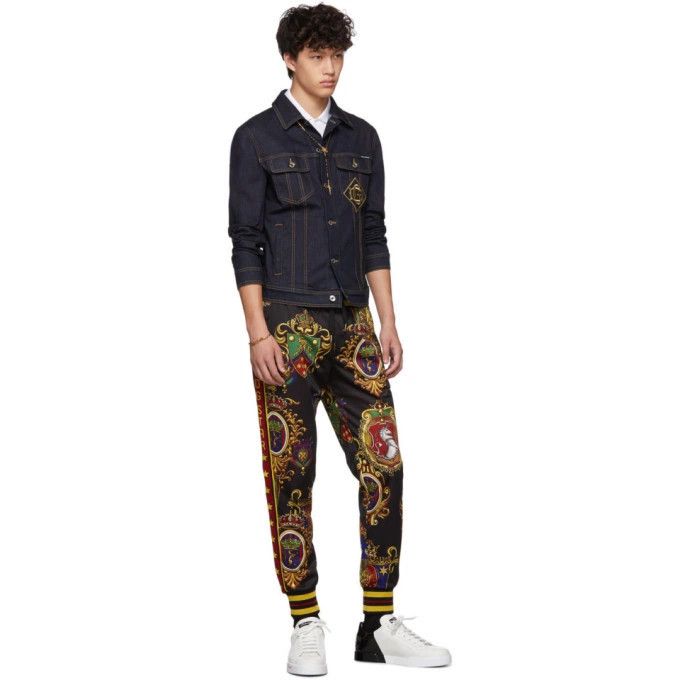 Dolce & Gabbana o1y0125 Jogger & Sweatpant in Multicolor Size US 28 / EU 44 - 5 Thumbnail