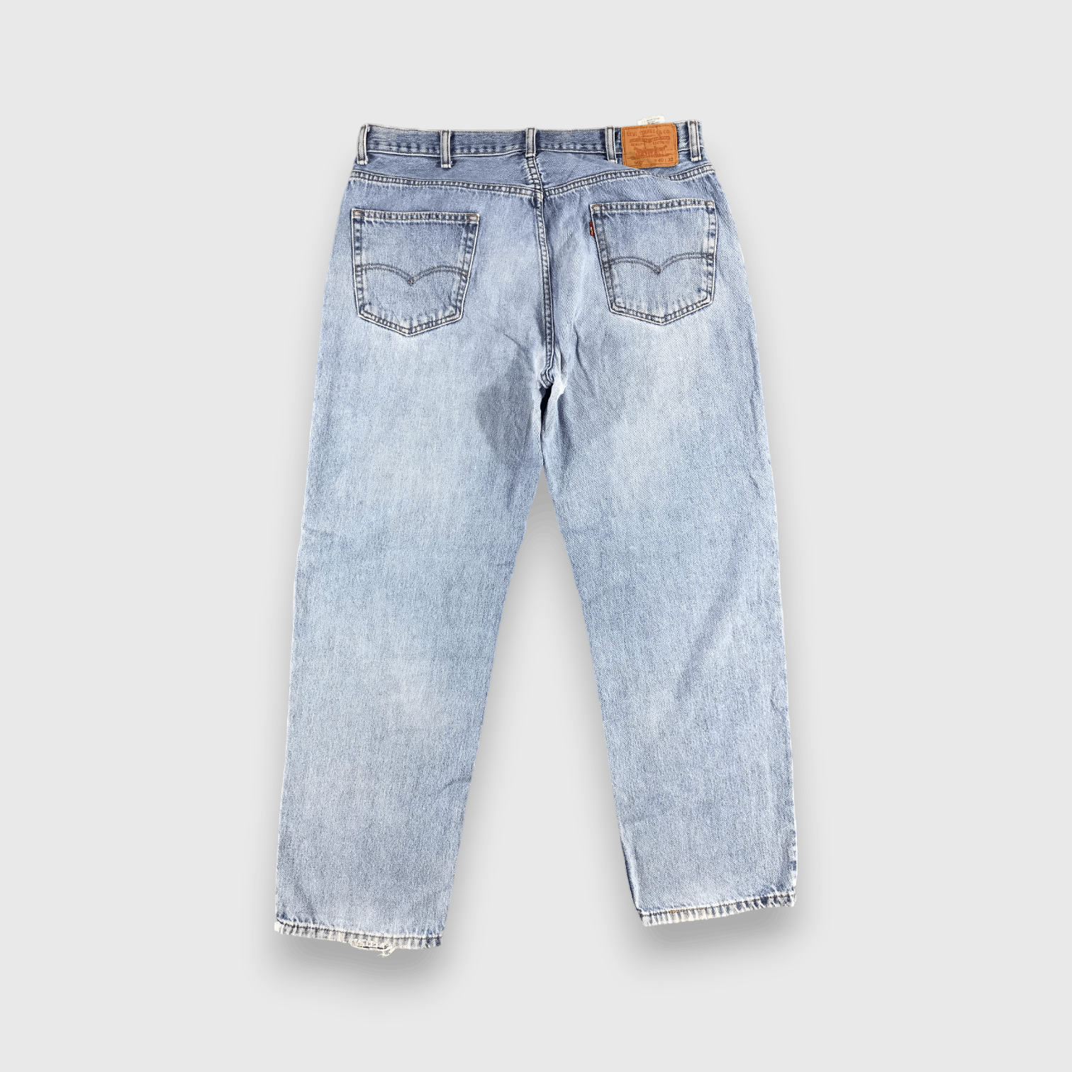 Levi's Vintage Light Wash Levis 550 Jeans- J1368 Size US 40 / EU 56 - 2 Thumbnail