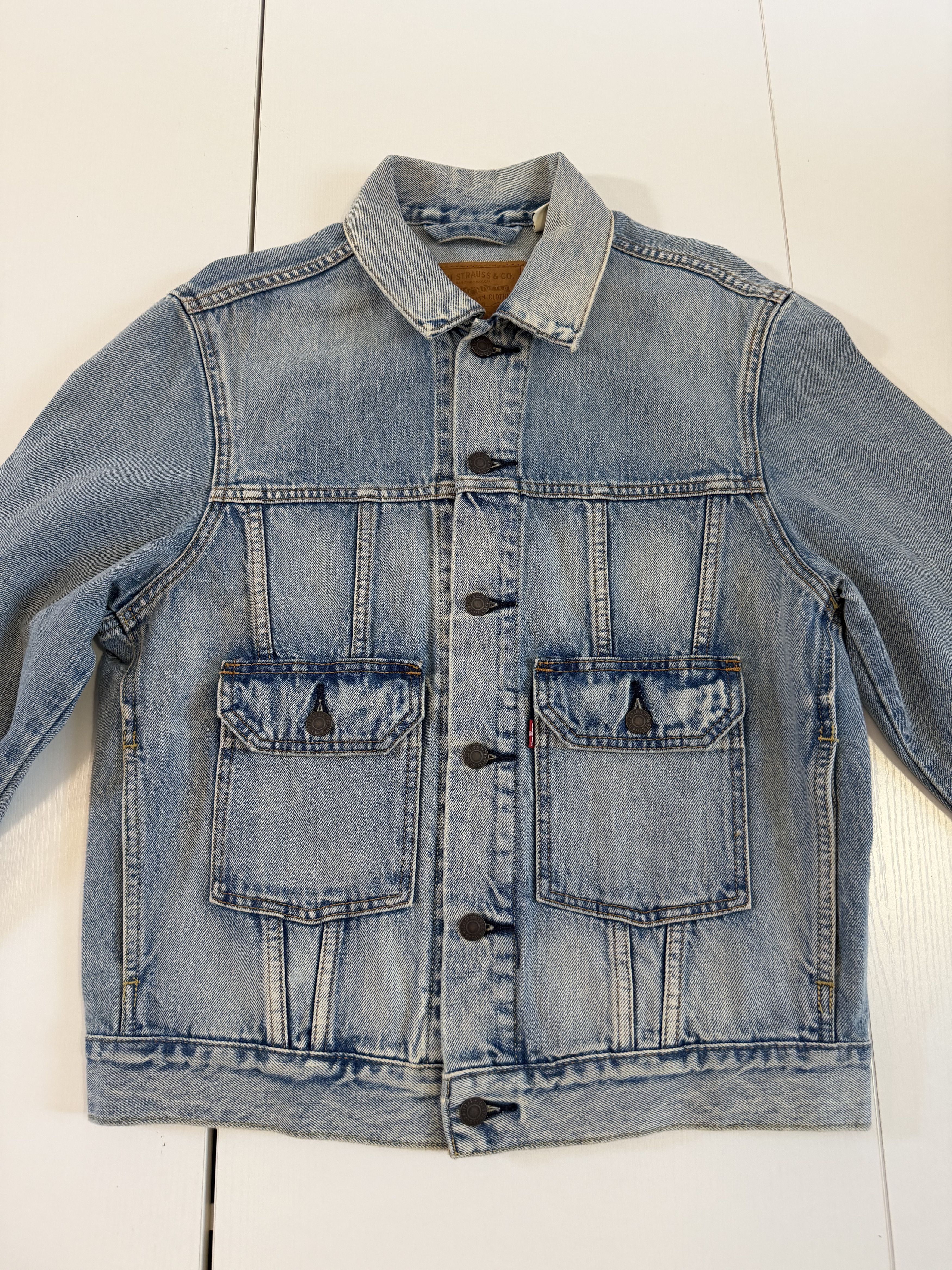 Levi's Levi's Denim Trucker Jacket Size US S / EU 44-46 / 1 - 1 Thumbnail