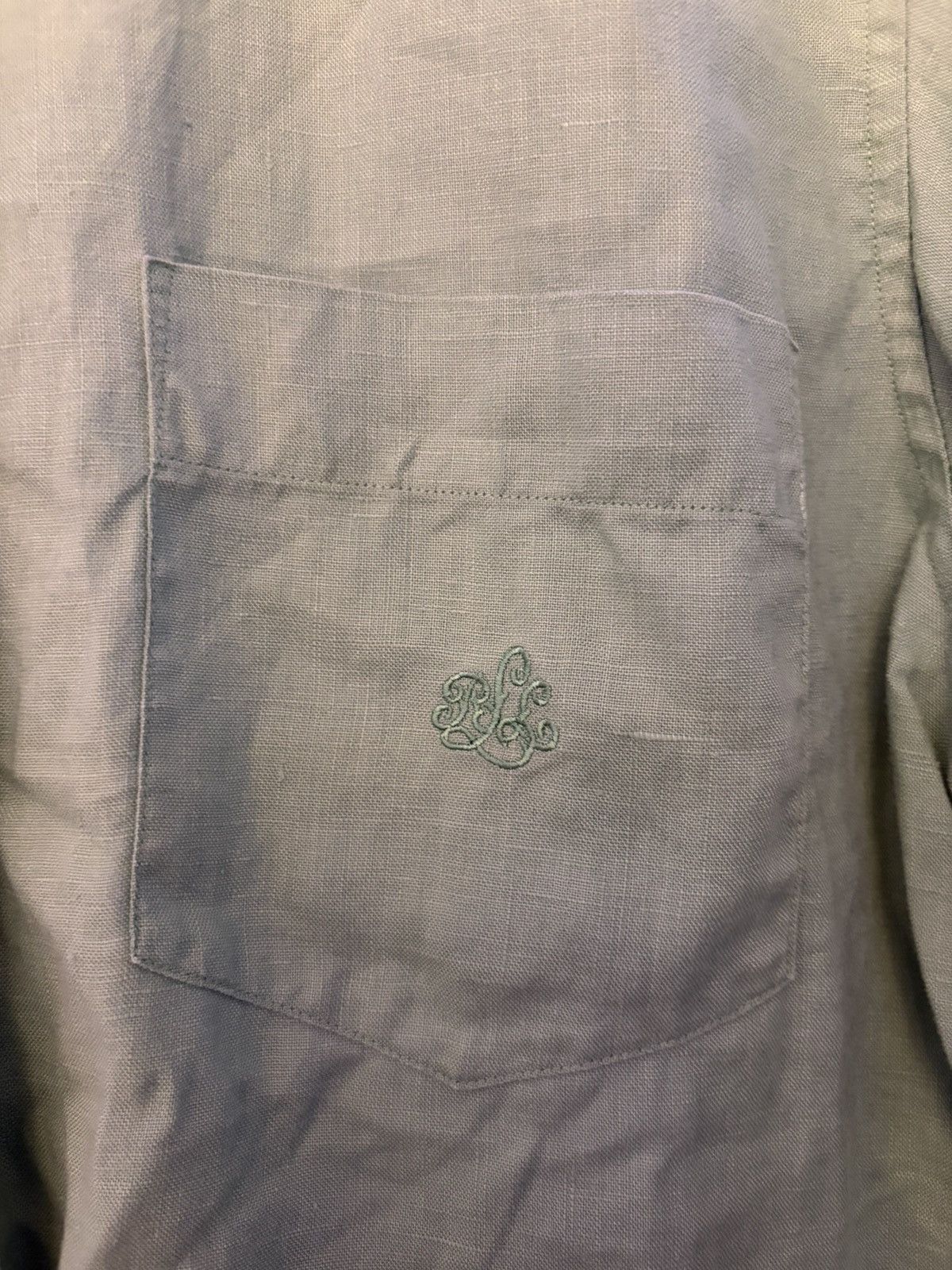 Ralph Lauren Ralph Lauren green linen button up shirt Size US S / EU 44-46 / 1 - 4 Thumbnail