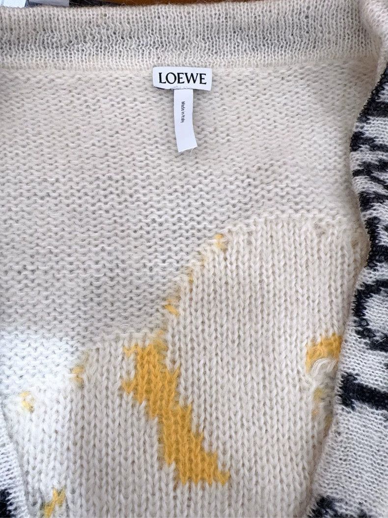 Loewe LOEWE Wool knit sweater Size XS / US 0-2 / IT 36-38 - 9 Thumbnail