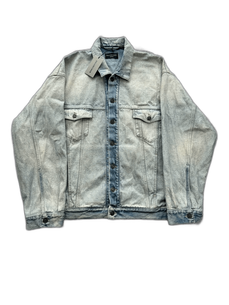 Balenciaga Balenciaga Inside Out Denim Jacket SS24 Size US XL / EU 56 / 4 - 1 Thumbnail
