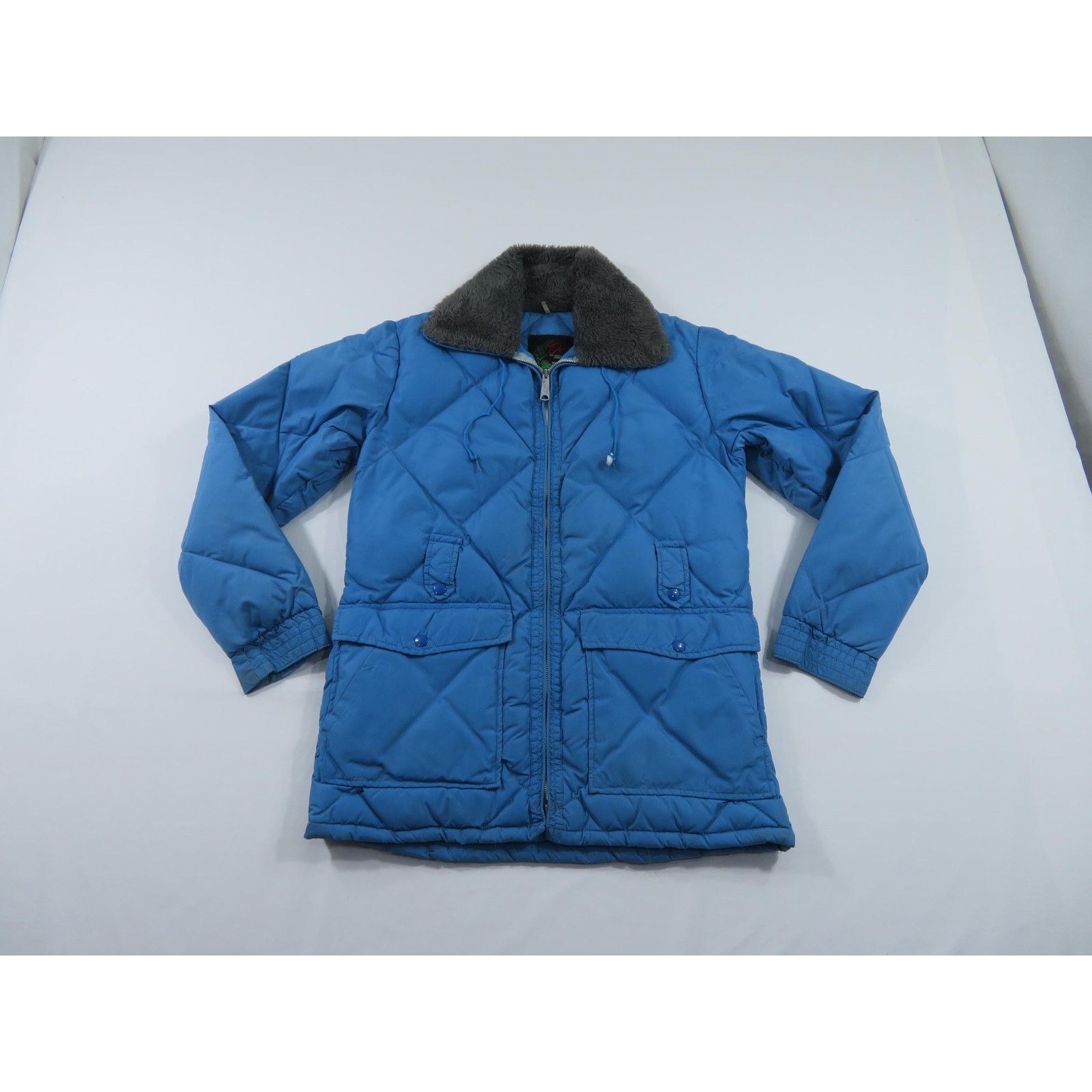Schott Schott Bros Goose Down Puffer Blue Jacket Womens Sz 12 1970s Size XL / US 12-14 / IT 48-50 - 1 Thumbnail
