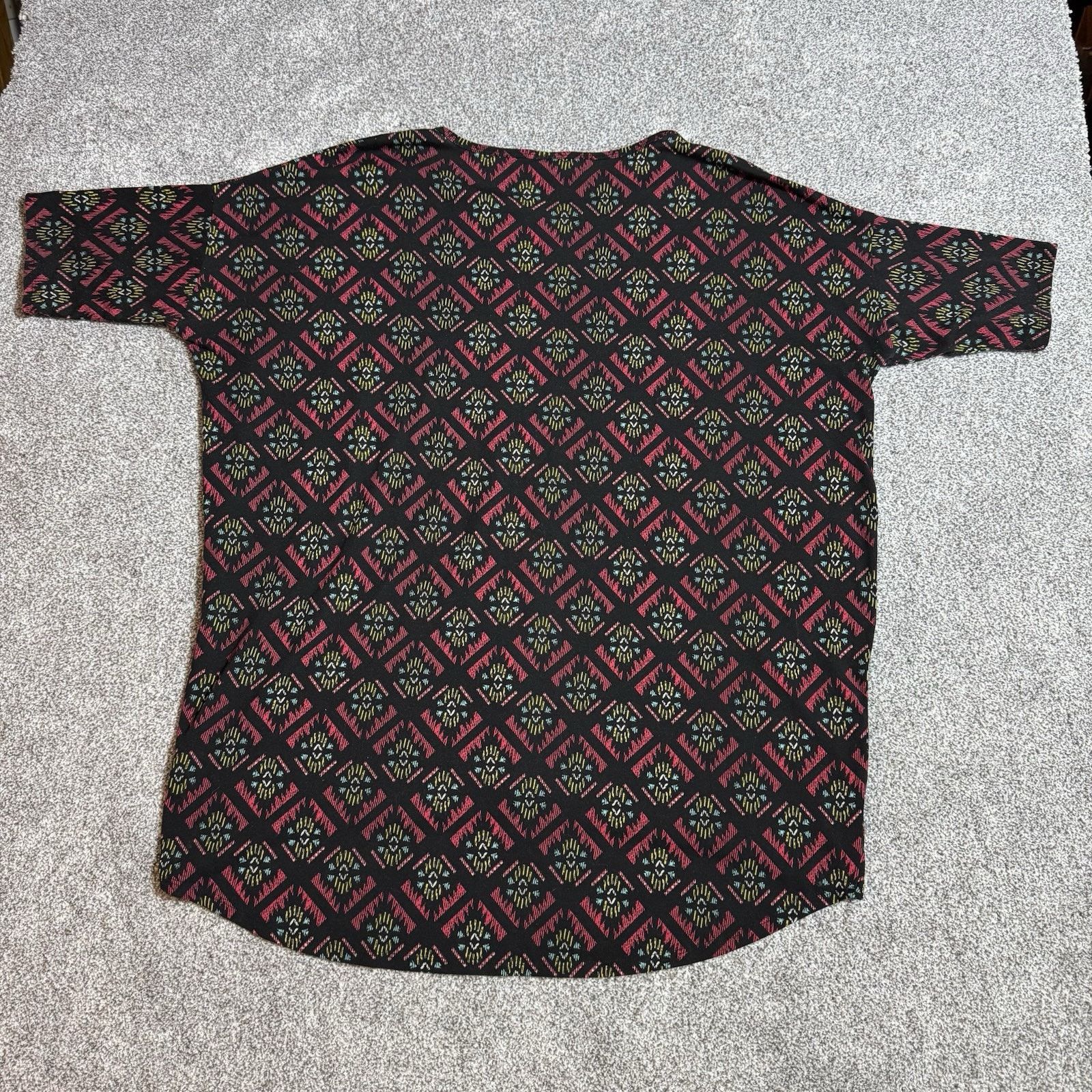 Other LuLaRoe Top Womens XL Boho Aztec Southwestern Lagenlook Size XL / US 12-14 / IT 48-50 - 5 Thumbnail