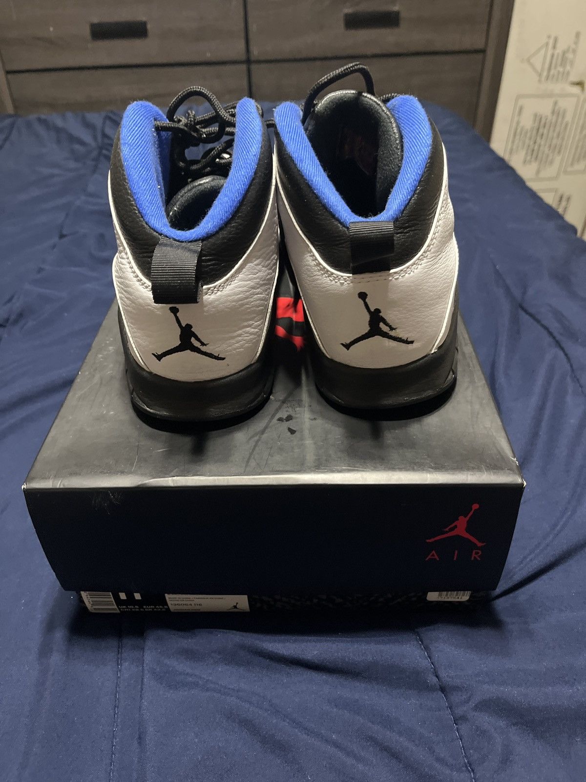 Jordan Brand Jordan 10 Retro Orlando Size US 11.5 / EU 44-45 - 2 Thumbnail