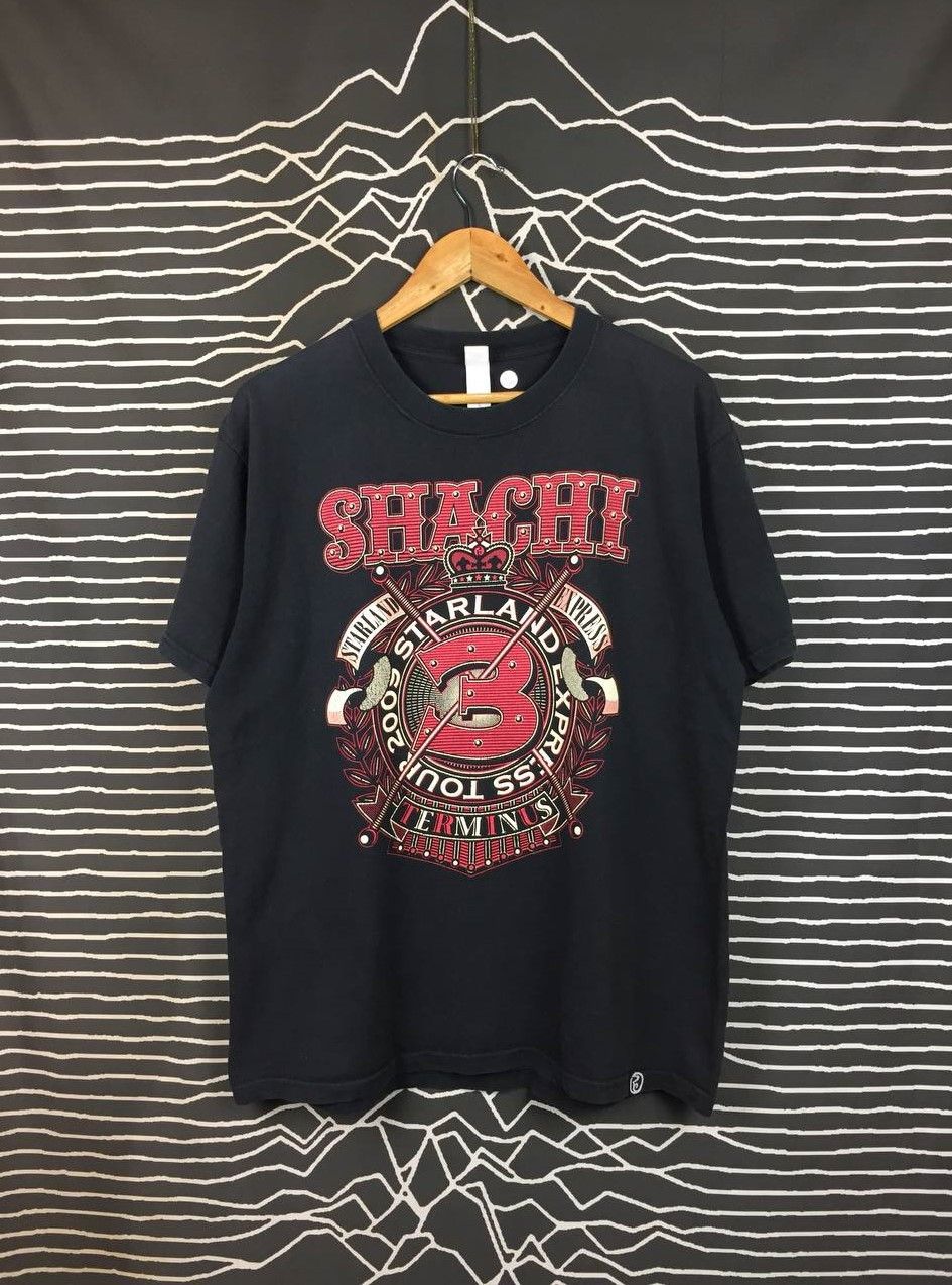 Band Tees Vtg Shachi Japanese Punk Rock Band Starland Express Tour Tee Size US L / EU 52-54 / 3 - 2 Thumbnail