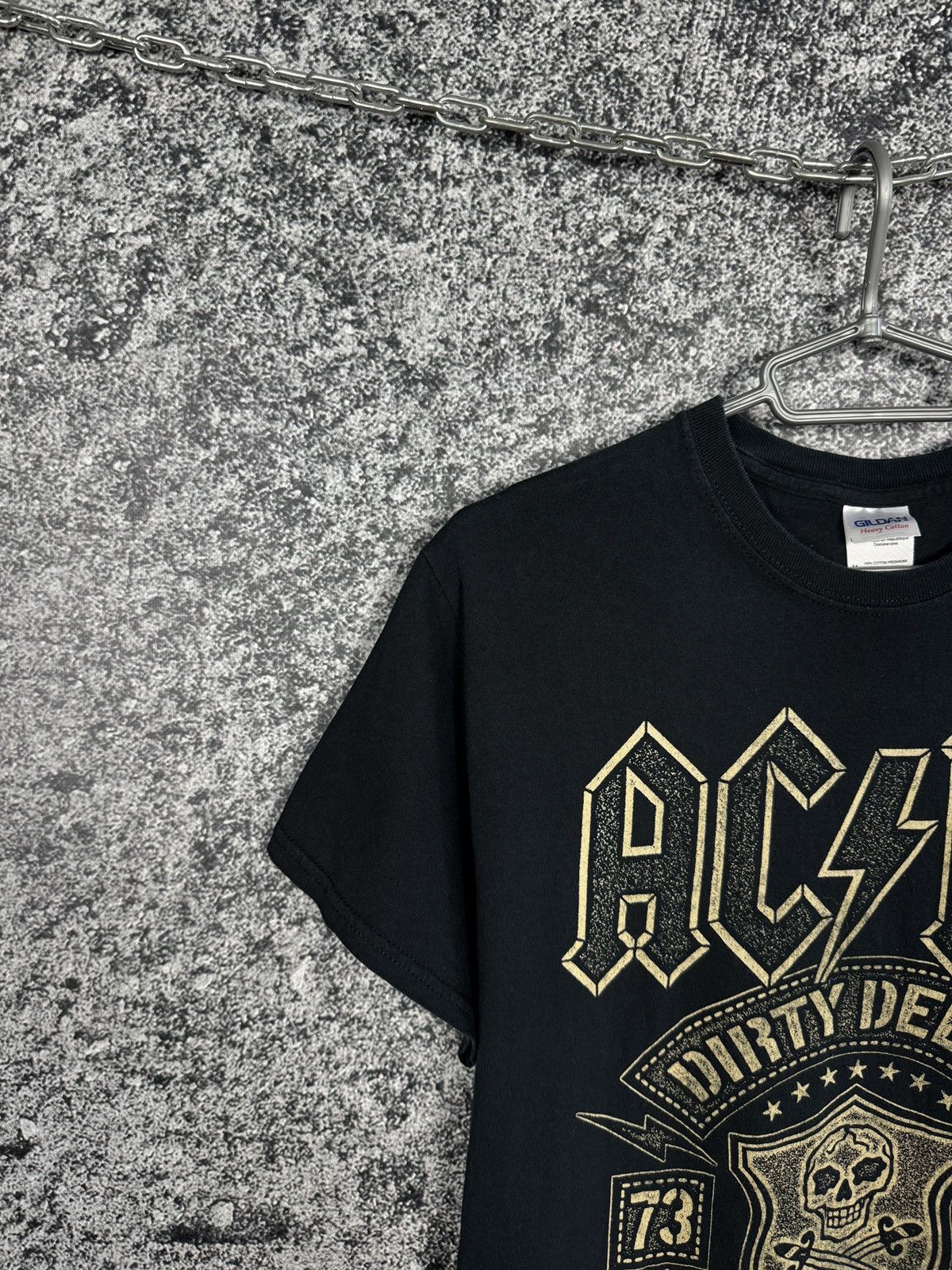 AC/DC AC/DC Dirty Deeds Done Dirt Cheap Band Rock Tee Vintage Sz M Size US M / EU 48-50 / 2 - 3 Thumbnail