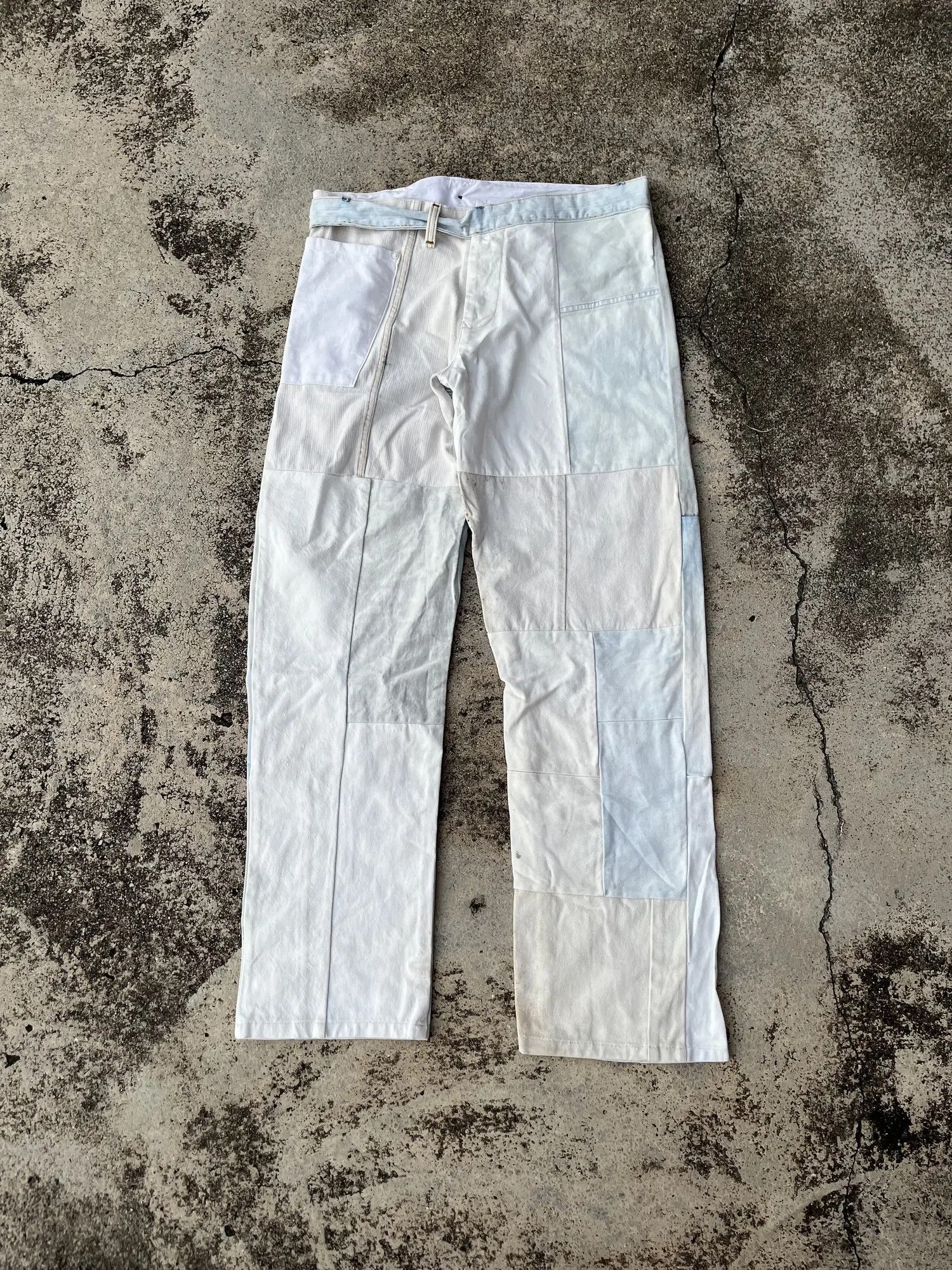 Vintage Berlin Industries Patchwork Asymmetrical denim Size US 36 / EU 52 - 5 Thumbnail