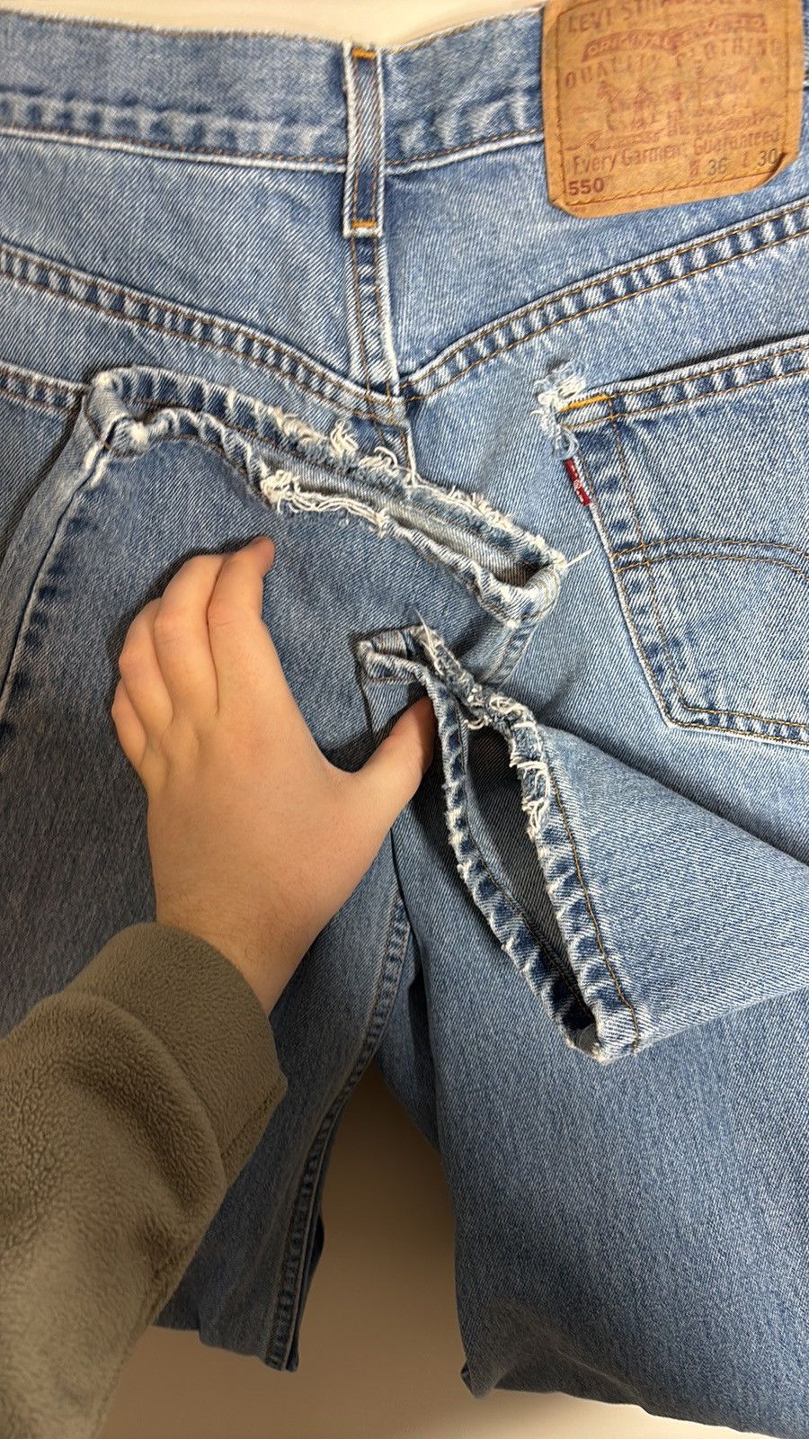 Levi's × Vintage Vintage Levi’s 550 Jeans Size US 34 / EU 50 - 6 Thumbnail