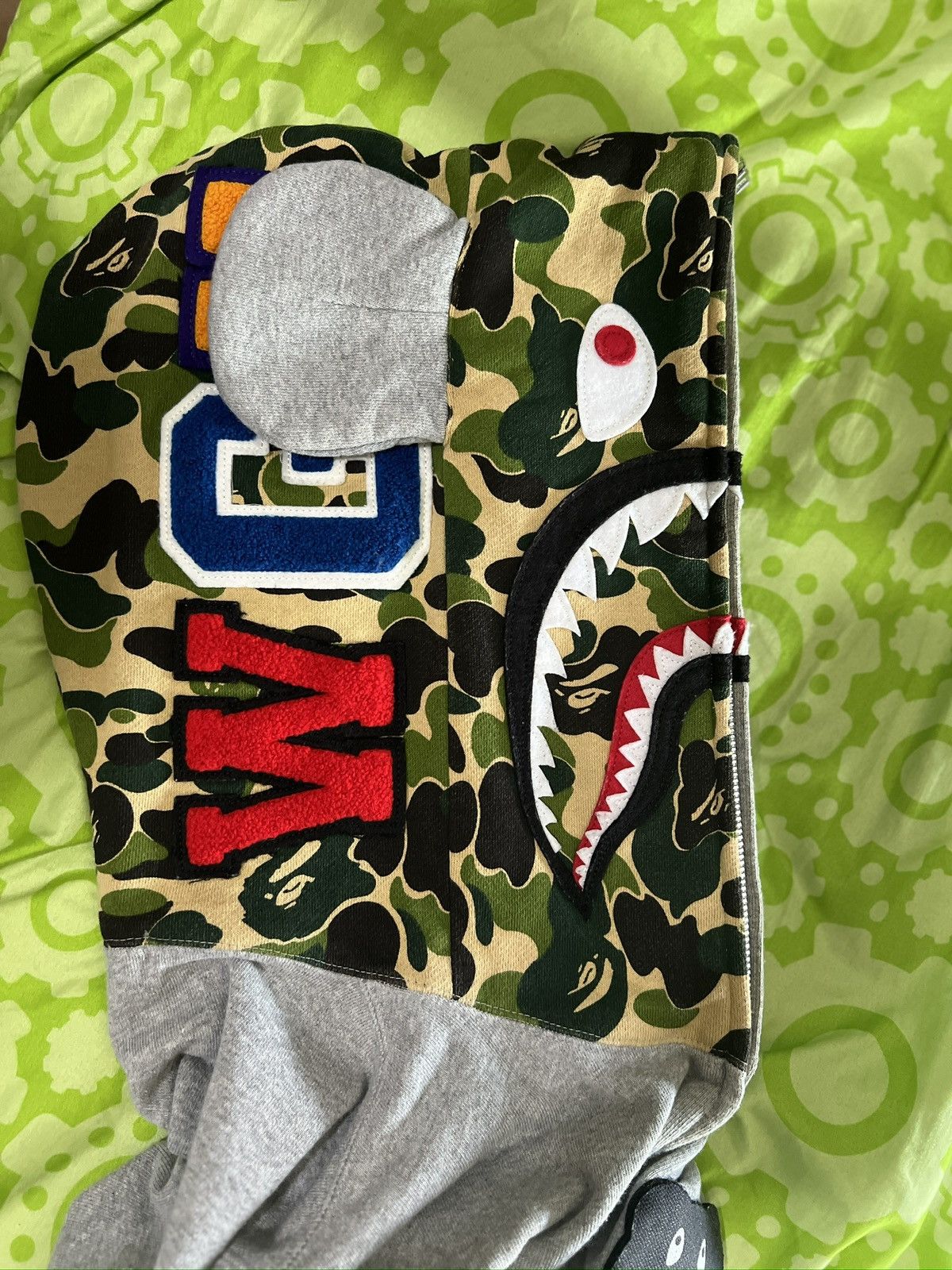 Bape × Medicom Toy Bape x Medicom Be@r Shark Full Zip Hoodie Size US M / EU 48-50 / 2 - 3 Thumbnail