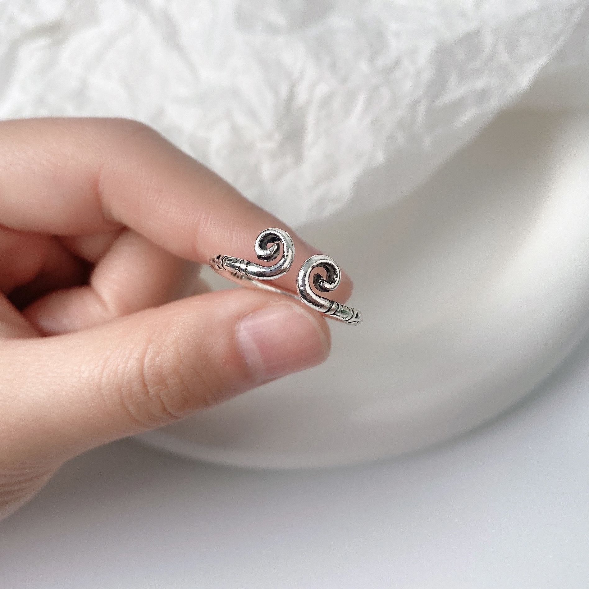 Jewelry Rare Jewelry Rings Open Size Chrome Ring (Size 7-13) Size ONE SIZE - 6 Thumbnail