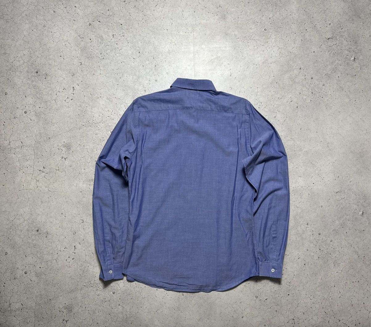 Prada Prada Milano Luxury Button Up Shirt Size 41 Vintage Size US L / EU 52-54 / 3 - 10 Thumbnail