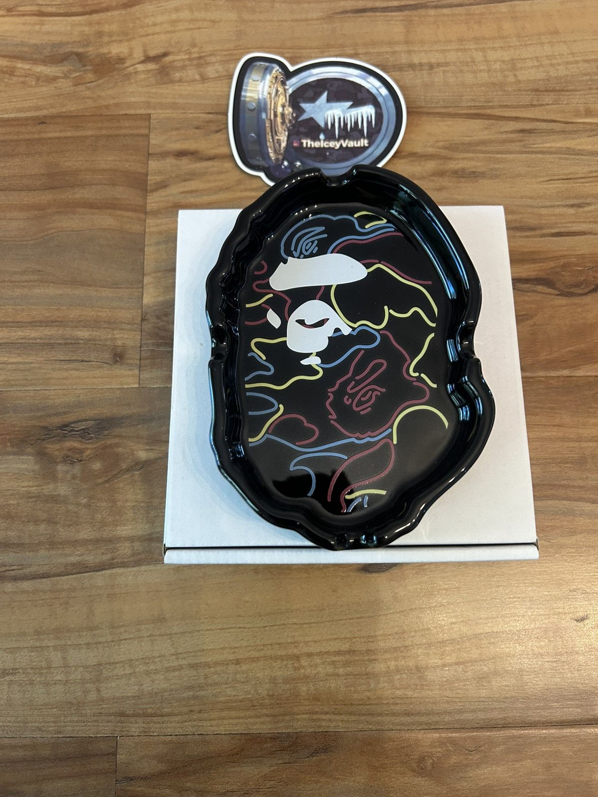 Bape Bape Neon Camo Ape Head Ash Tray Size ONE SIZE - 2 Thumbnail