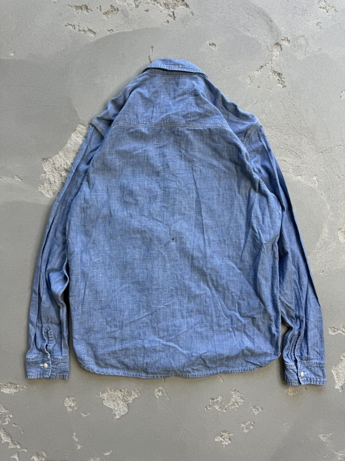 Carhartt × Vintage CARHARTT VINTAGE SALINAC WORKWEAR USA STYLE JEANS SHIRT Size US L / EU 52-54 / 3 - 2 Thumbnail