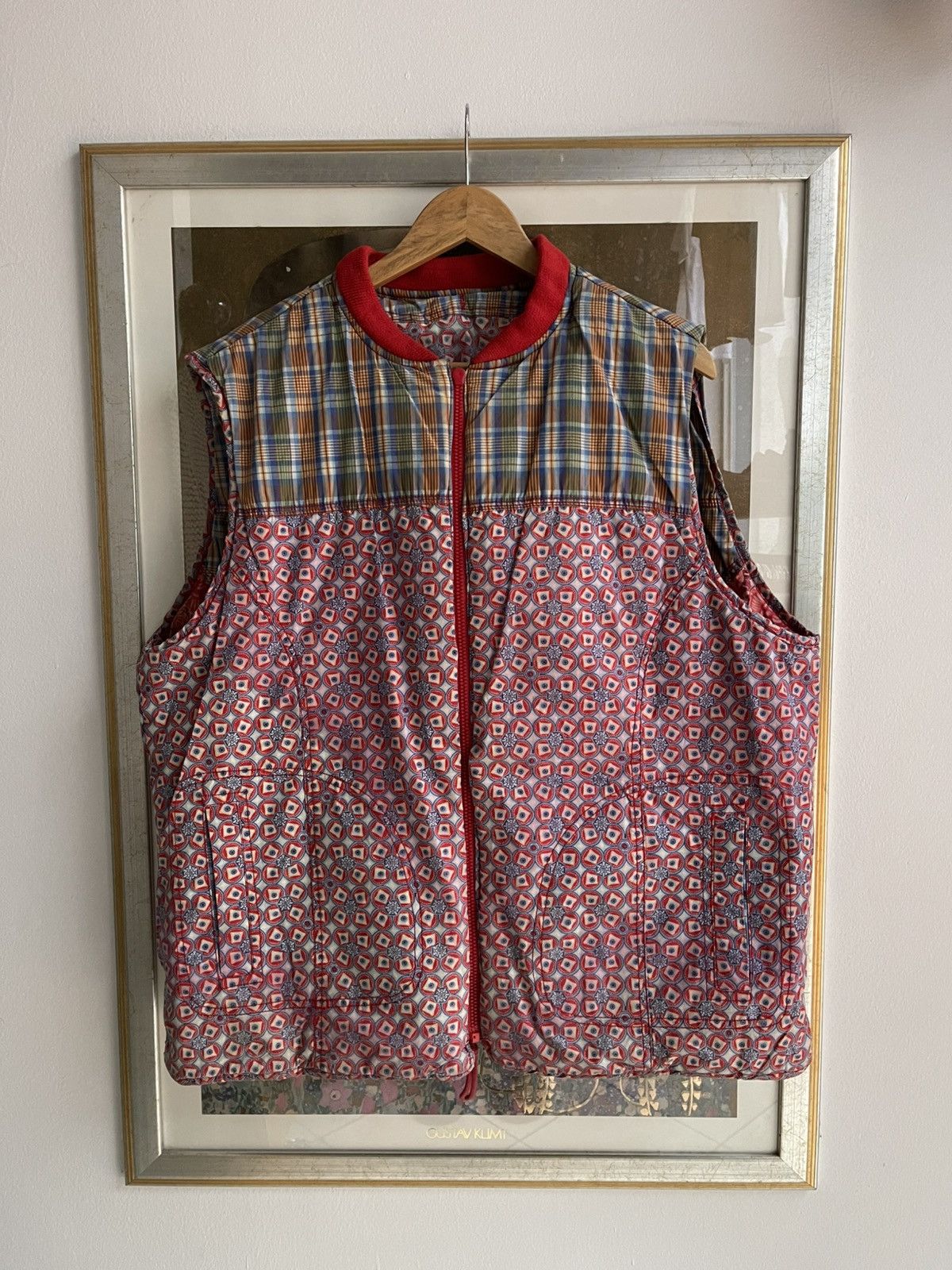 Oilily Vintage Oilily Vest Reversible 80s Size US L / EU 52-54 / 3 - 4 Thumbnail