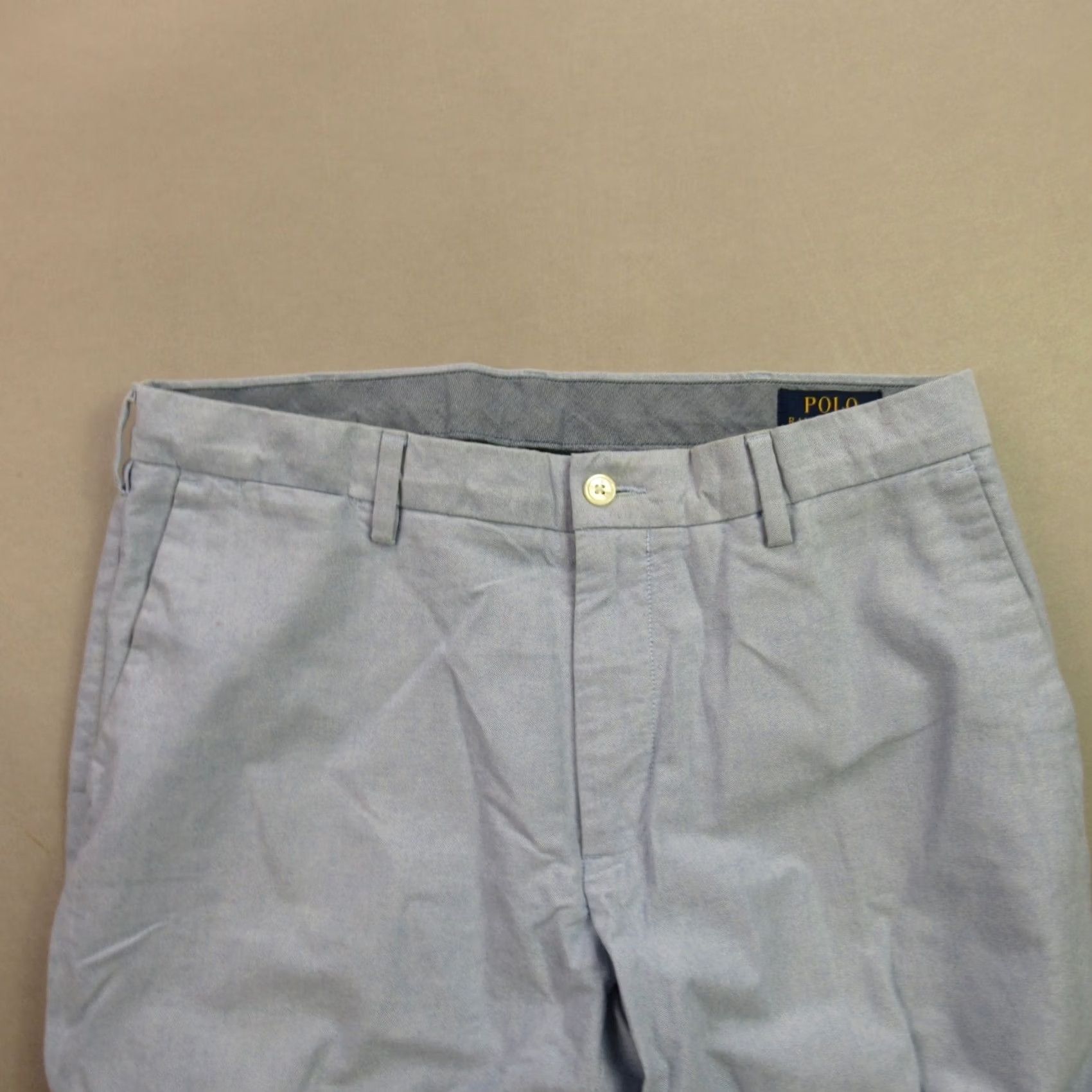 Polo Ralph Lauren Polo Ralph Lauren Pants Mens 33/32 Chino Pockets Straight Fit Blue Casual Size US XS / EU 42 / 0 - 2 Thumbnail