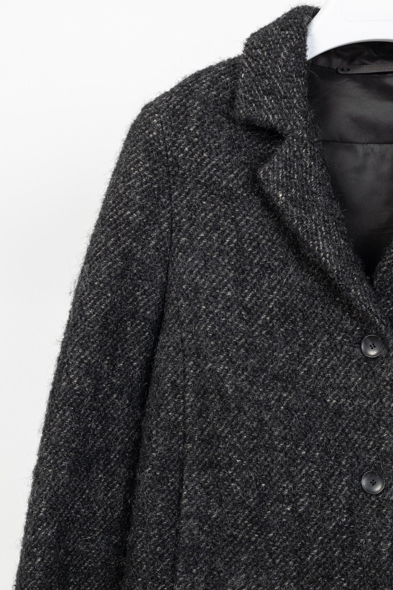Annette Gortz Annette Gortz AW/16 Mona Wool-Blend Frayed-Hem Jacket Size M / US 6-8 / IT 42-44 - 5 Thumbnail
