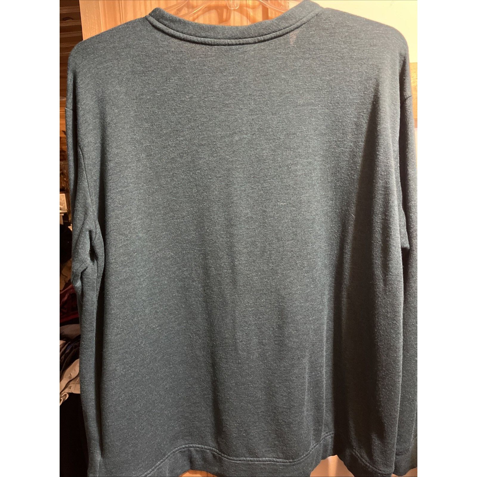 Orvis Orvis Mens Crew Neck Pullover Size XL Blue Green LS Modal Size US XL / EU 56 / 4 - 11 Thumbnail