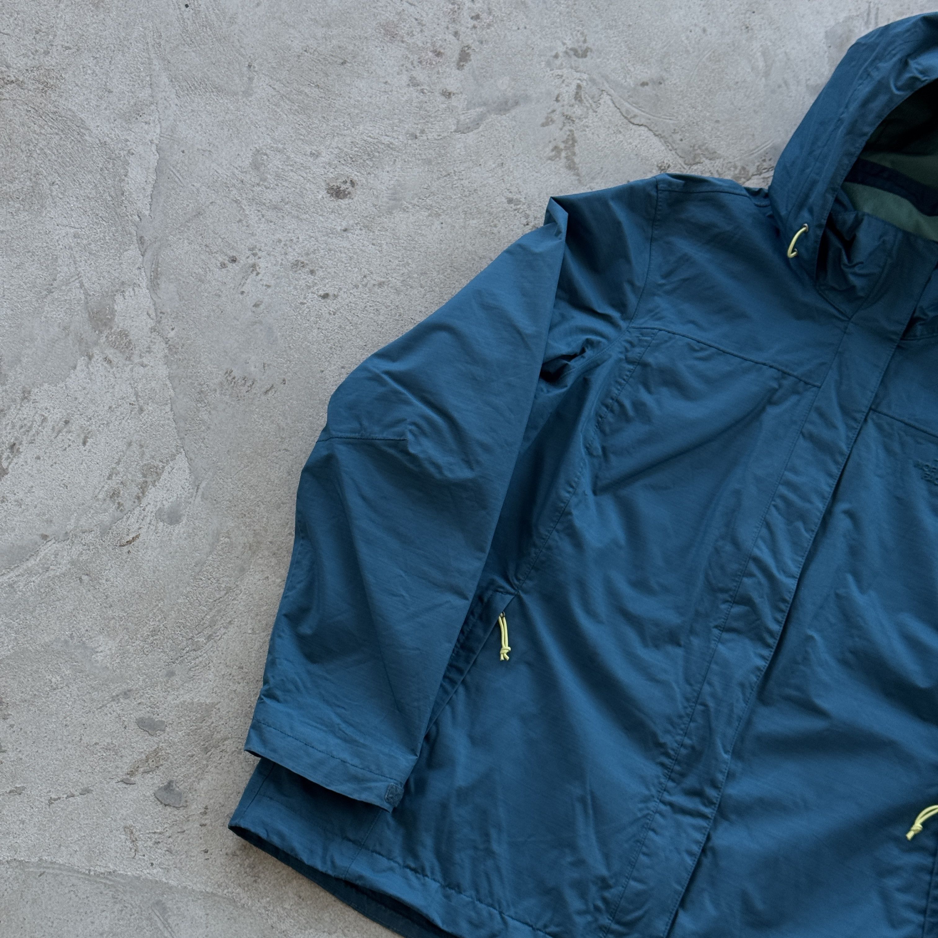 The North Face Vintage The North Face Rain Jacket HyVent Shell Hooded Teal Size XL / US 12-14 / IT 48-50 - 3 Thumbnail