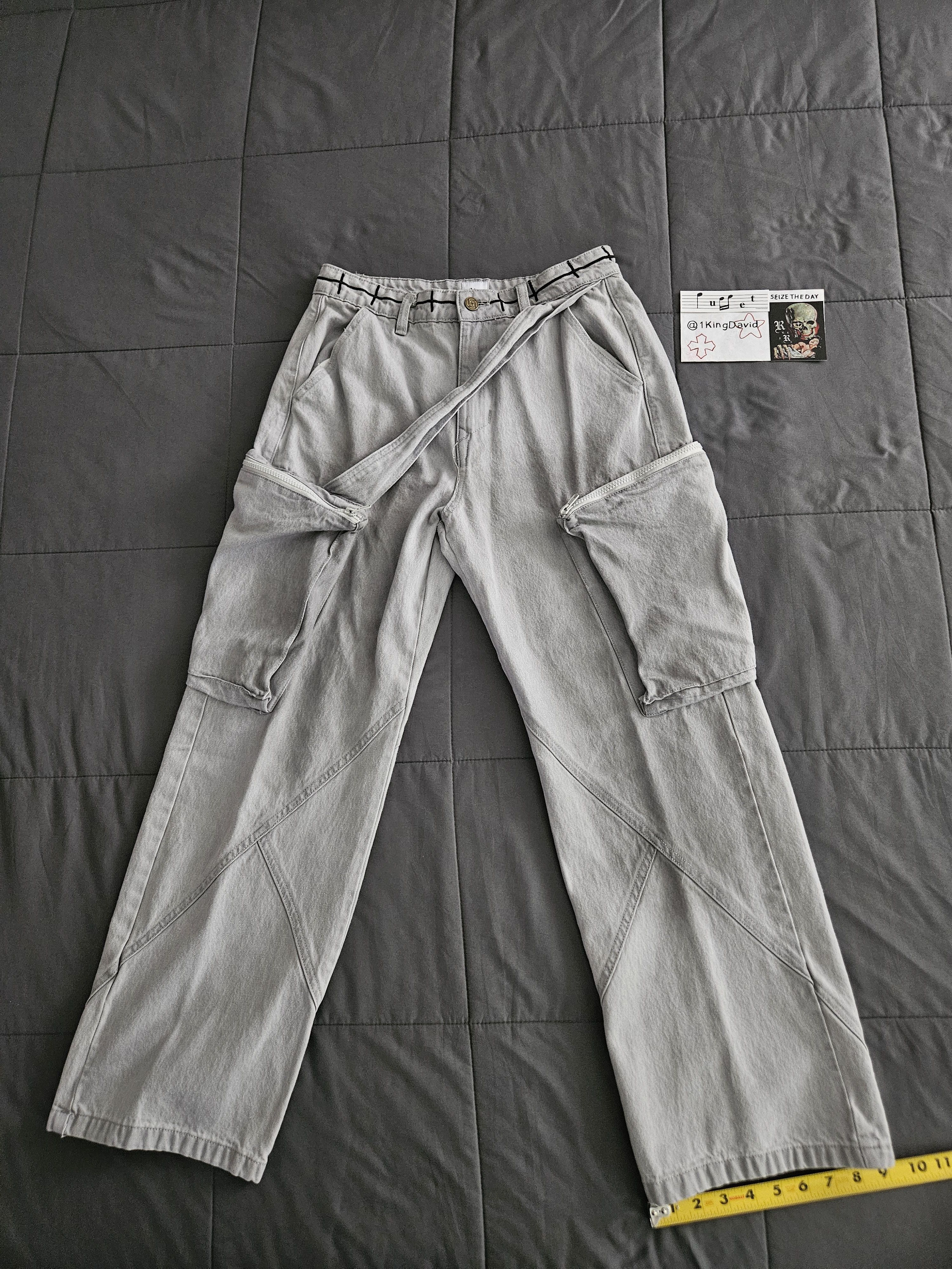 Other Brain Cargo Pants By VeesClothing Size US 28 / EU 44 - 10 Thumbnail