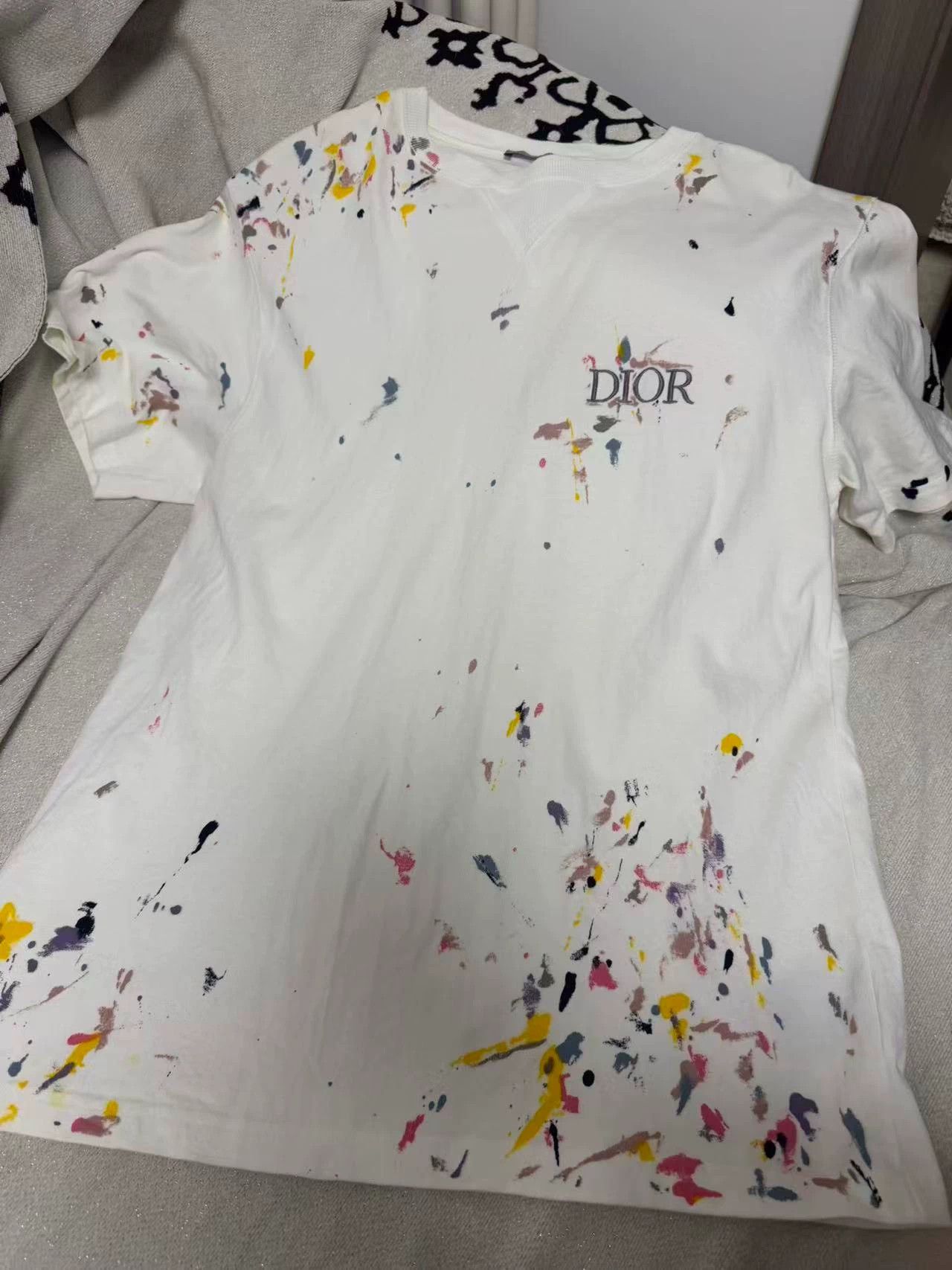 Dior Dior x Collab Short Sleeve Tee XL Size US XL / EU 56 / 4 - 1 Thumbnail