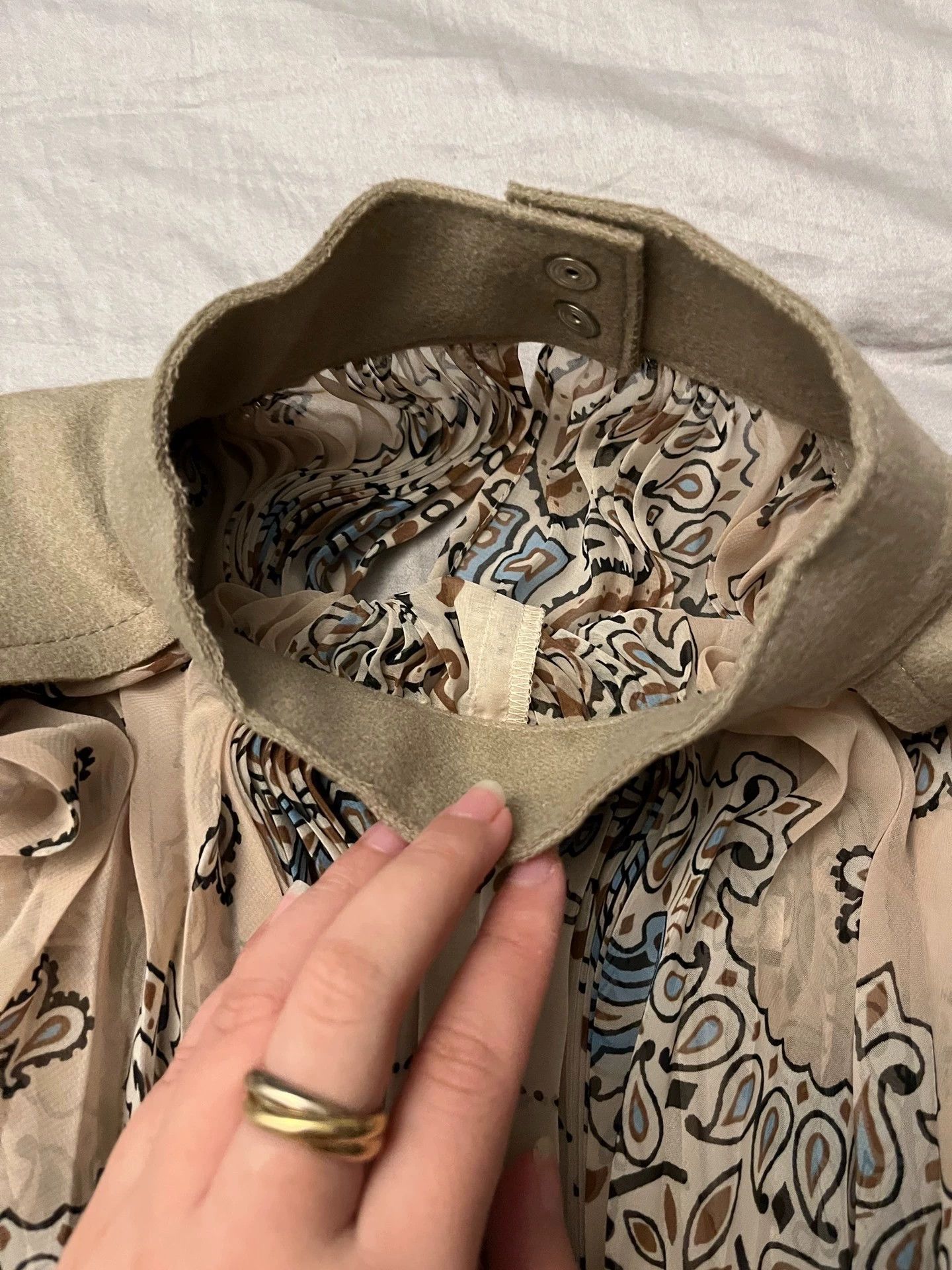 Sacai sacai flowy cashew flower pullover size 2 lined small stand Size XS / US 0-2 / IT 36-38 - 4 Thumbnail