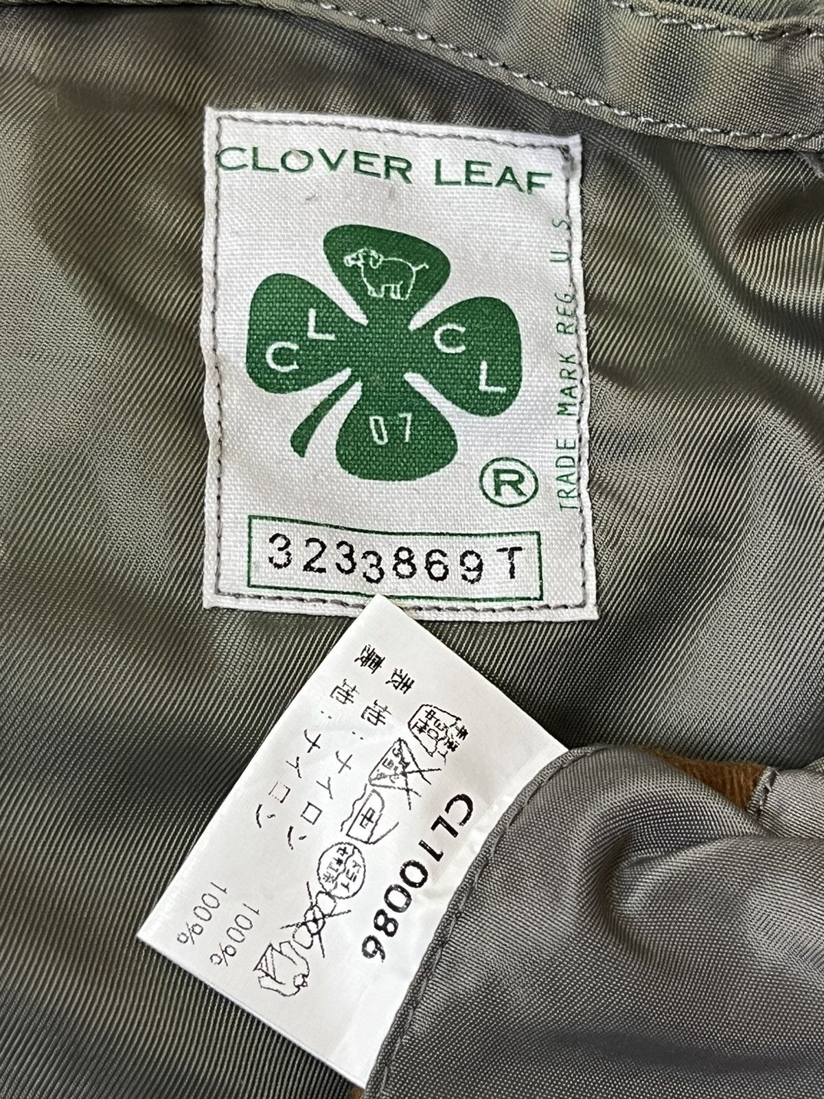 Toyo Enterprises SUNFADED🔥VTG CLOVER LEAF TOYO ENTERPRISE N-3B BOMBER JACKET Size US S / EU 44-46 / 1 - 20 Thumbnail
