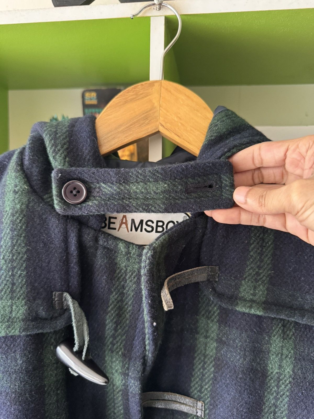 If Six Was Nine BEAMSBOY DUFFLE WOOL COAT Size S / US 4 / IT 40 - 7 Thumbnail