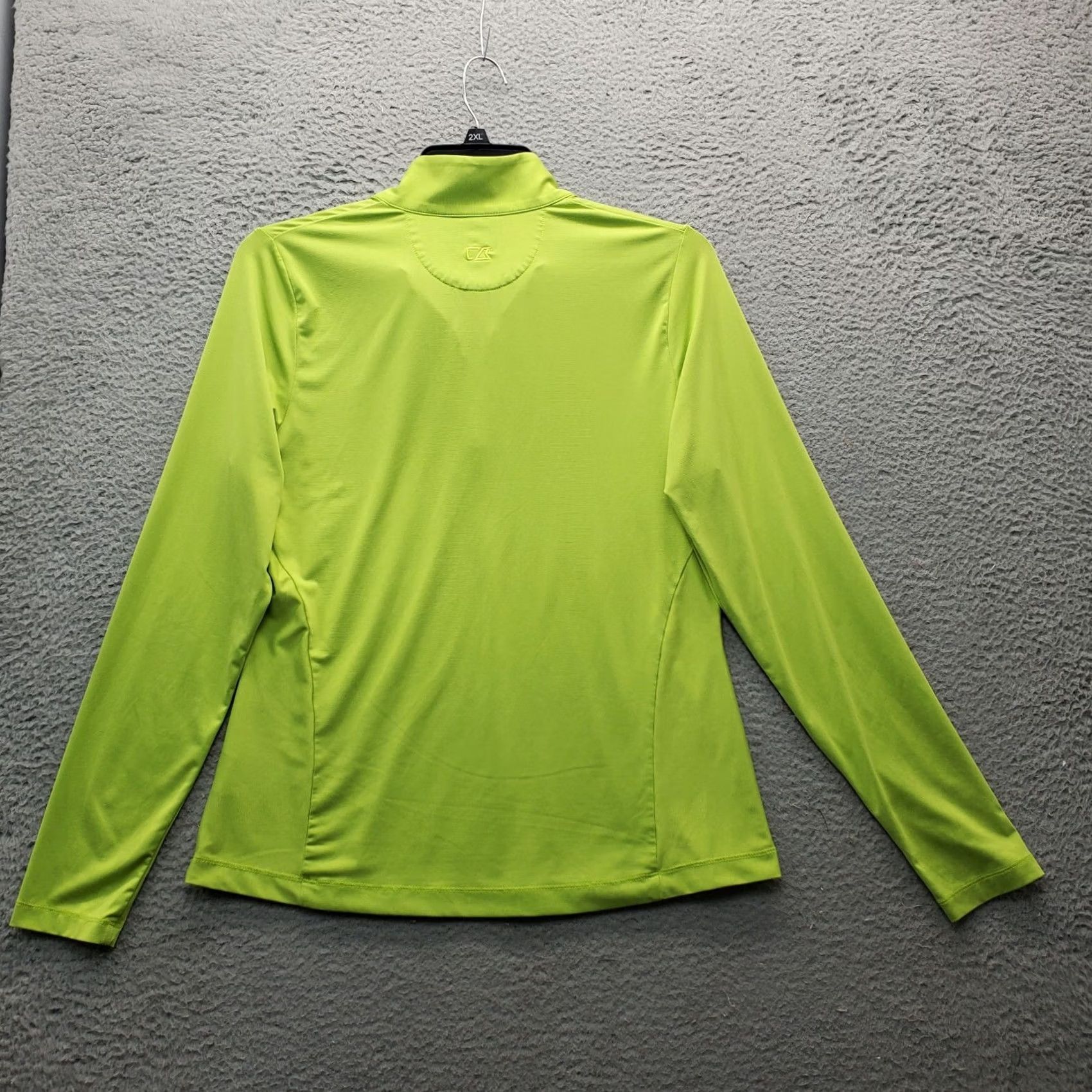 Cutter & Buck Cutter & Buck Activewear Top Women L Green 1/4 Zip Casual Outdoor Golf - Mens? Size L / US 10 / IT 46 - 2 Thumbnail