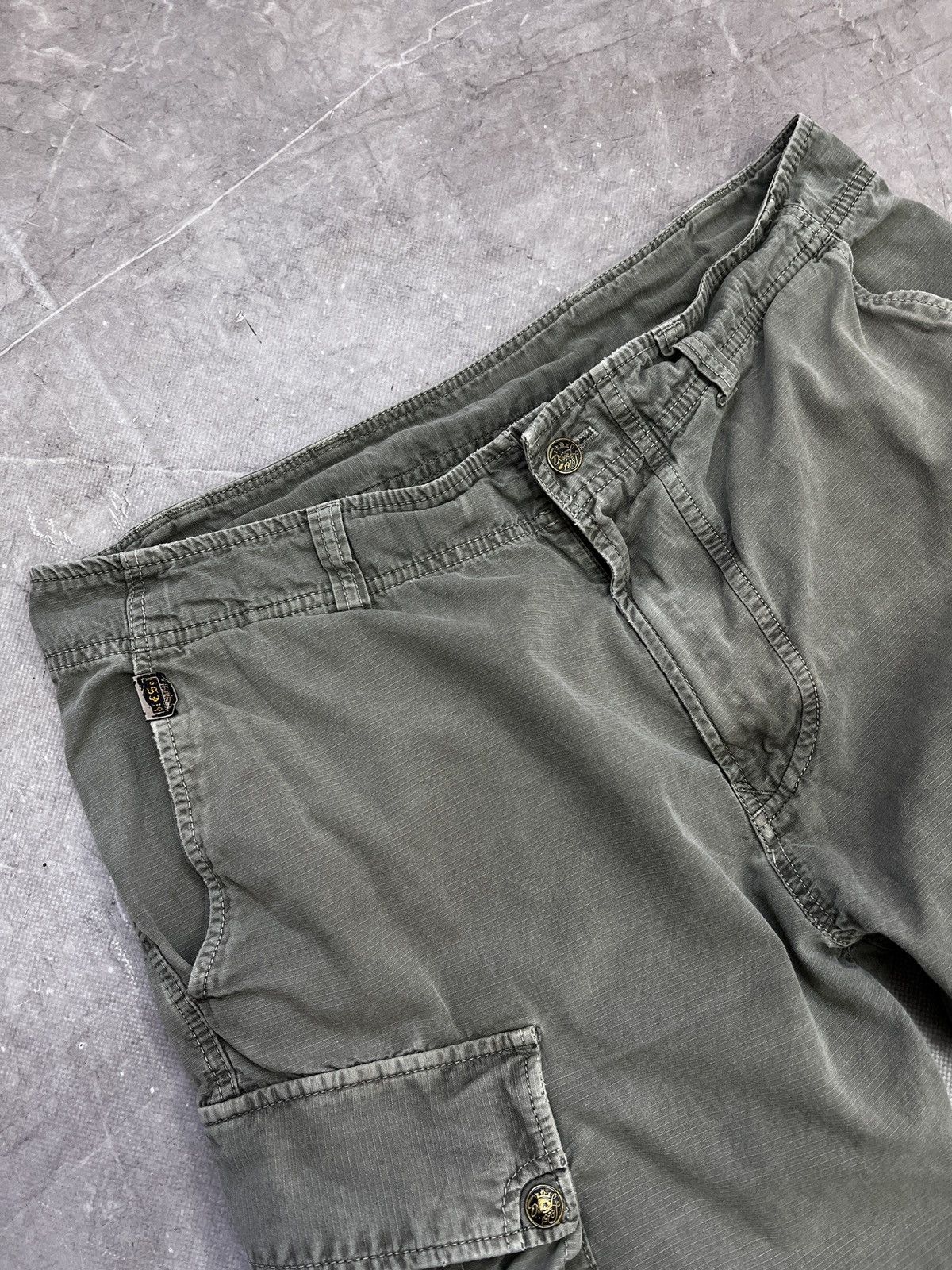 Diesel Diesel green cargo shorts y2k utility multipocket style Size US 32 / EU 48 - 5 Thumbnail