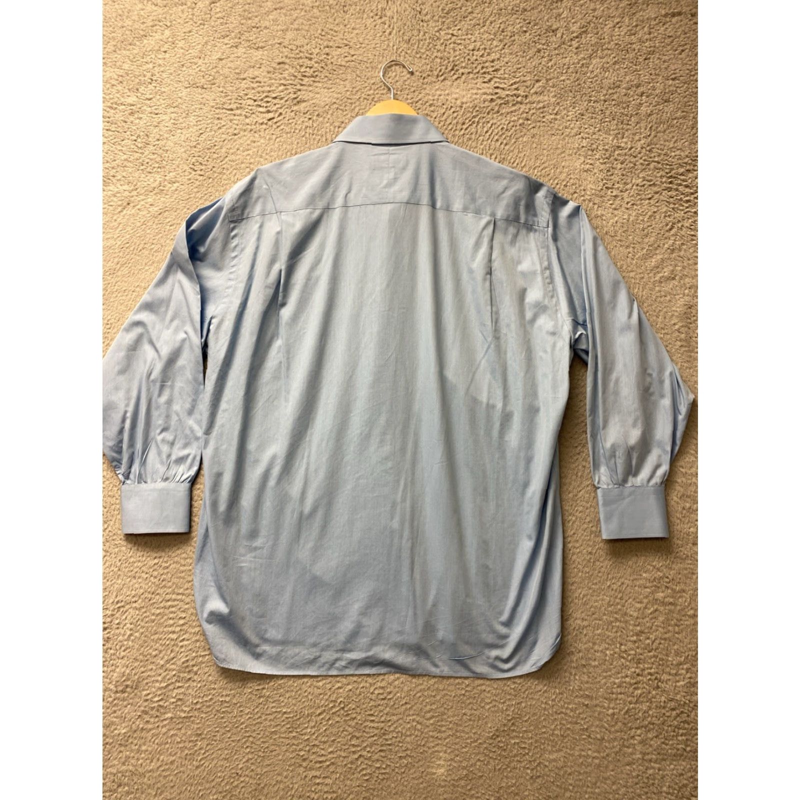 Nordstrom Vintage John W. Nordstrom Turquoise Button Shirt Mens L 16.5 33 Classic /160-40 Size US L / EU 52-54 / 3 - 8 Thumbnail