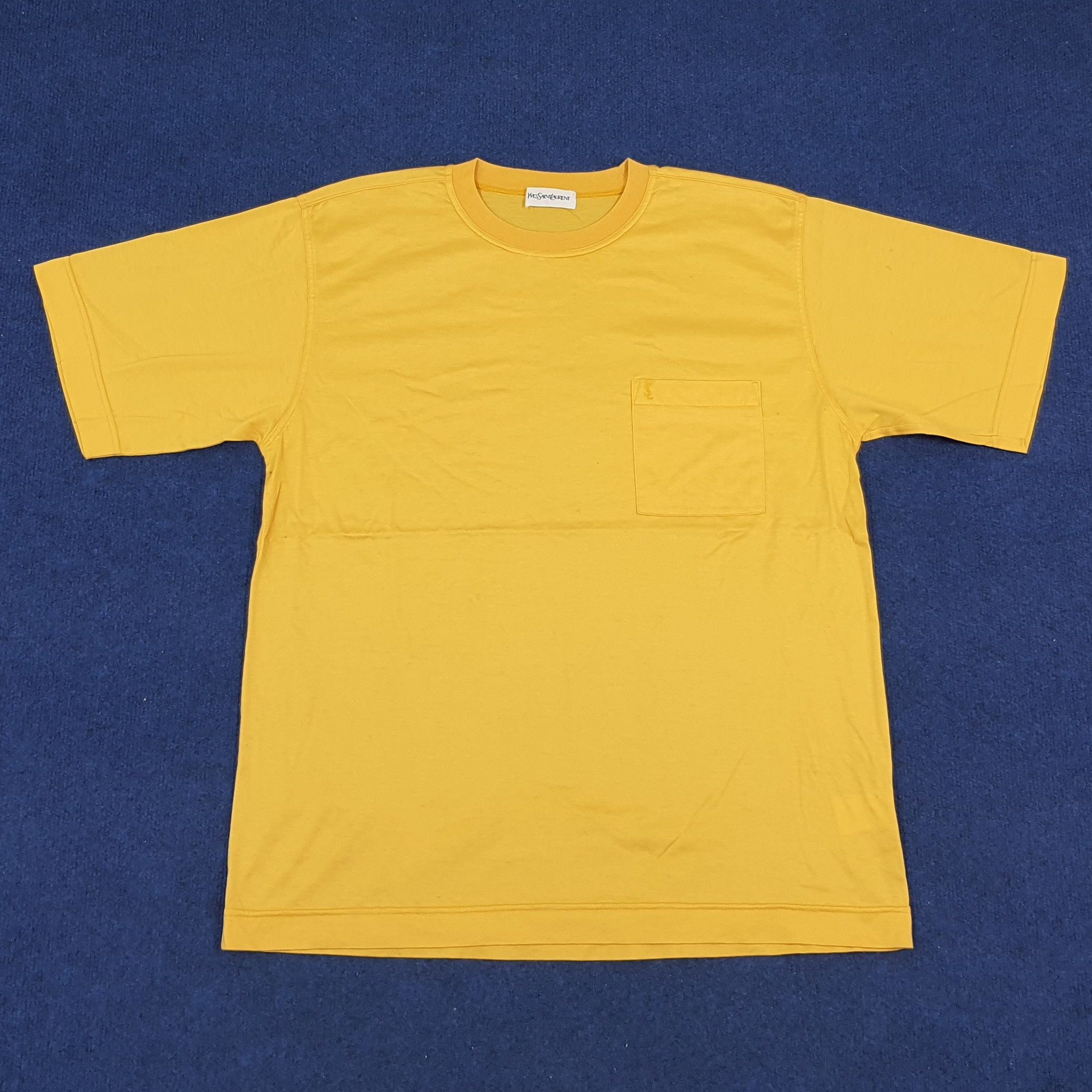Vintage × Yves Saint Laurent Vintage Yves Saint Laurent YSL Italian Designer Brand Tshirt Size US L / EU 52-54 / 3 - 1 Thumbnail