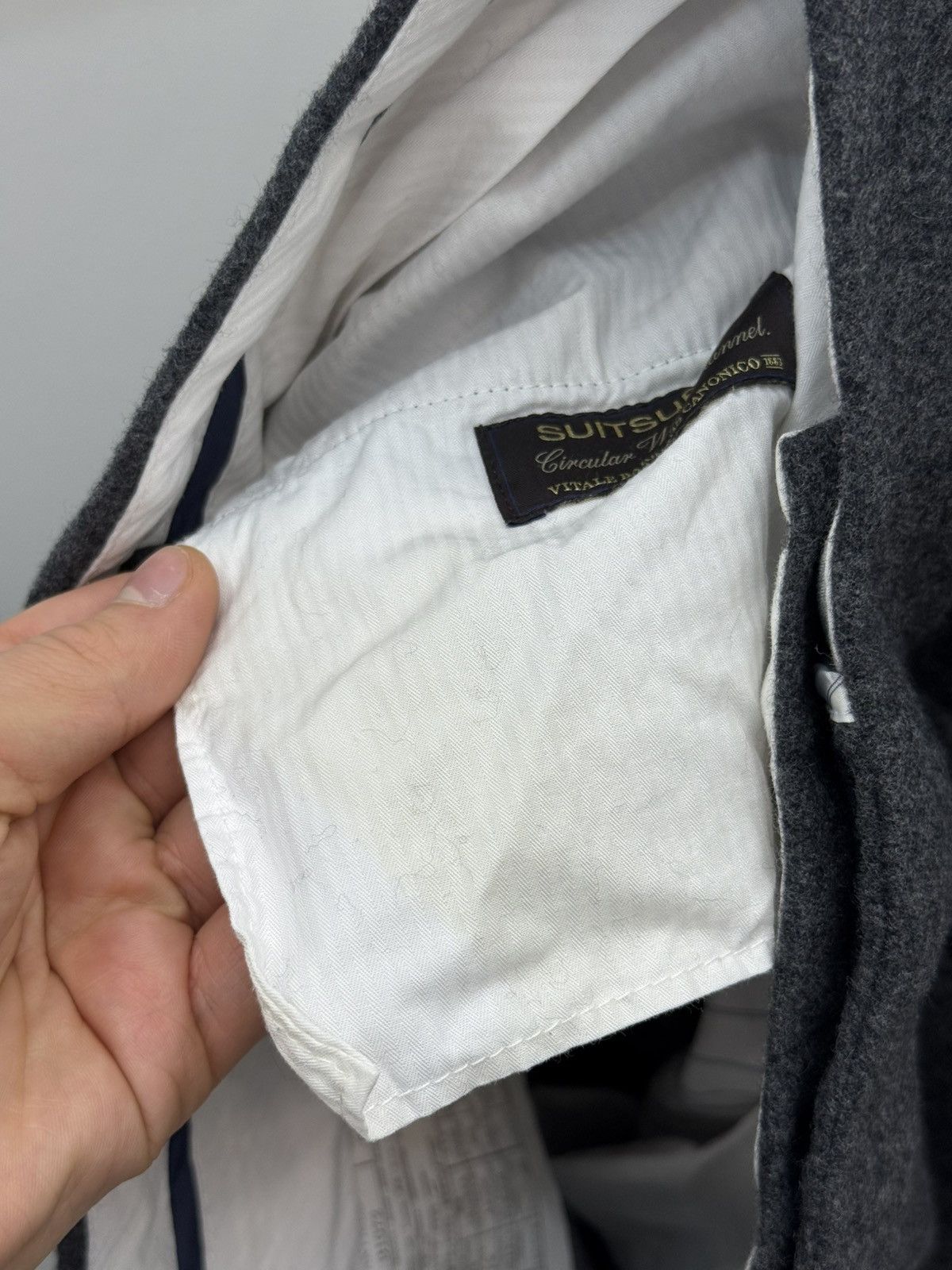 Suitsupply Suitsupply Braddon Wool Pants Size US 34 / EU 50 - 9 Thumbnail