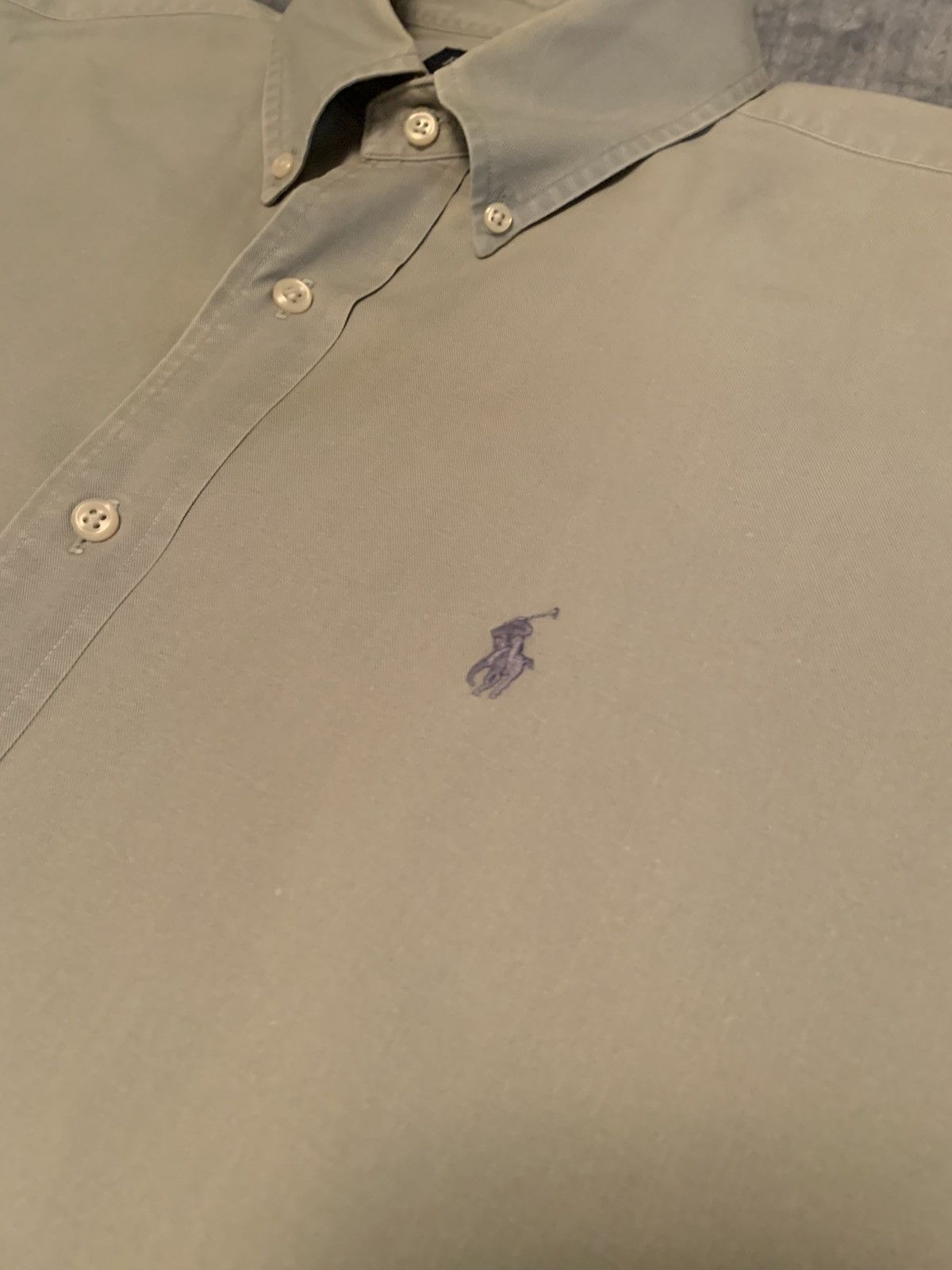 Polo Ralph Lauren Light Green Polo Ralph Lauren Button Up (Blaire) Size US L / EU 52-54 / 3 - 2 Thumbnail