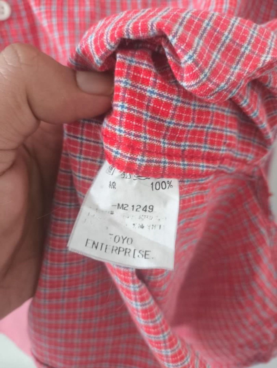 Sugar Cane × Toyo Enterprises Sugarcane plaid Shirt Size US M / EU 48-50 / 2 - 4 Thumbnail