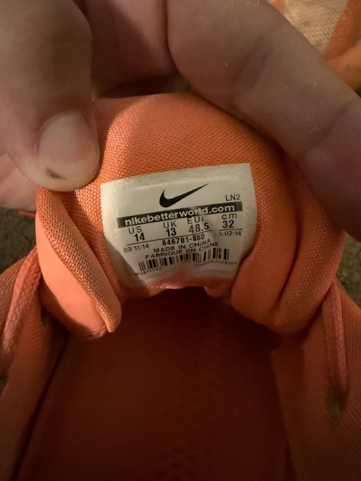 Nike Kobe 9 “Mango” Size US 13 / EU 46 - 5 Thumbnail