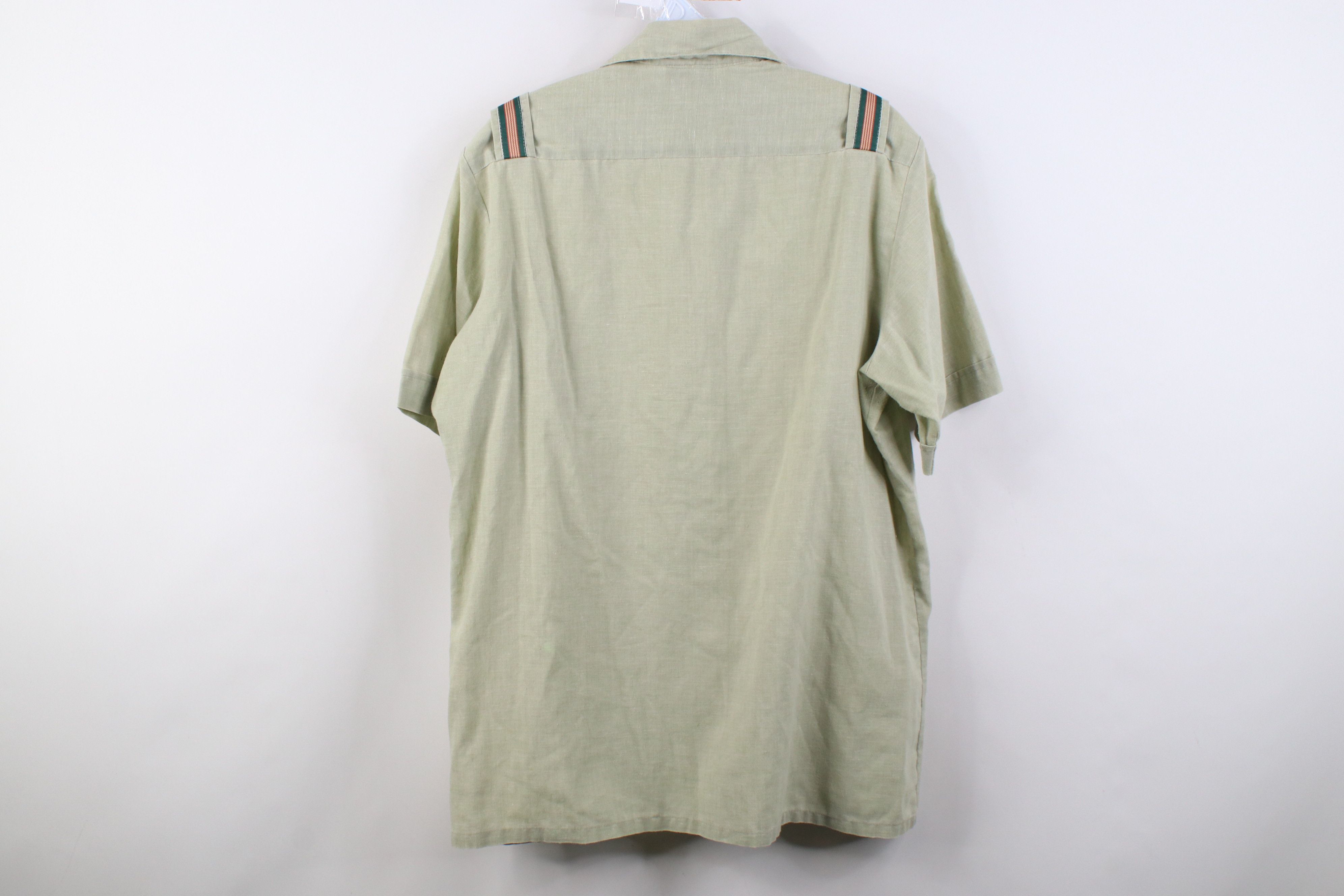 Vintage Vintage 60s 70s Streetwear Military Style Safari Shirt Size US M / EU 48-50 / 2 - 14 Thumbnail