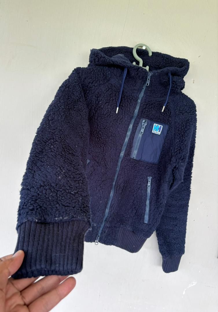 Helly Hansen Vtg Helly hansen Sherpa Fleece Jacket With Hoodies Design Size US S / EU 44-46 / 1 - 2 Thumbnail