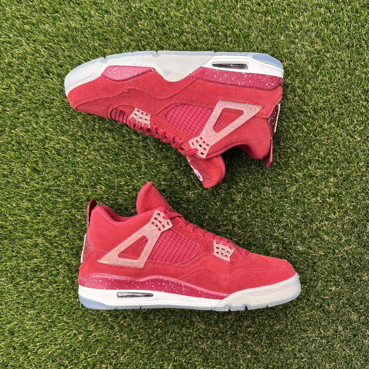 Jordan Brand Air Jordan 4 Retro PE 2018 “Oklahoma Sooners” Size 9 Size US 9 / EU 42 - 3 Thumbnail
