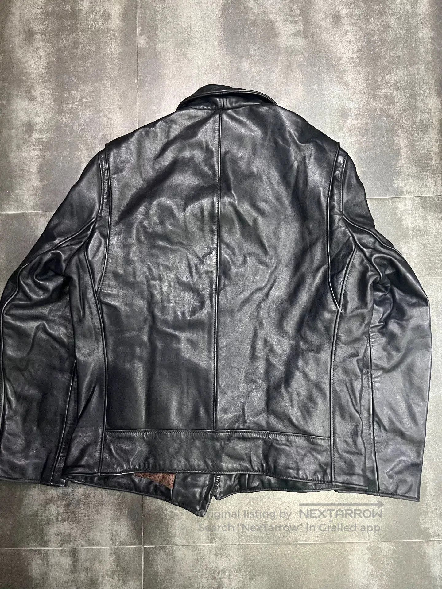 Schott SchottNYC James Lapel Leather Jacket. Size US L / EU 52-54 / 3 - 7 Thumbnail